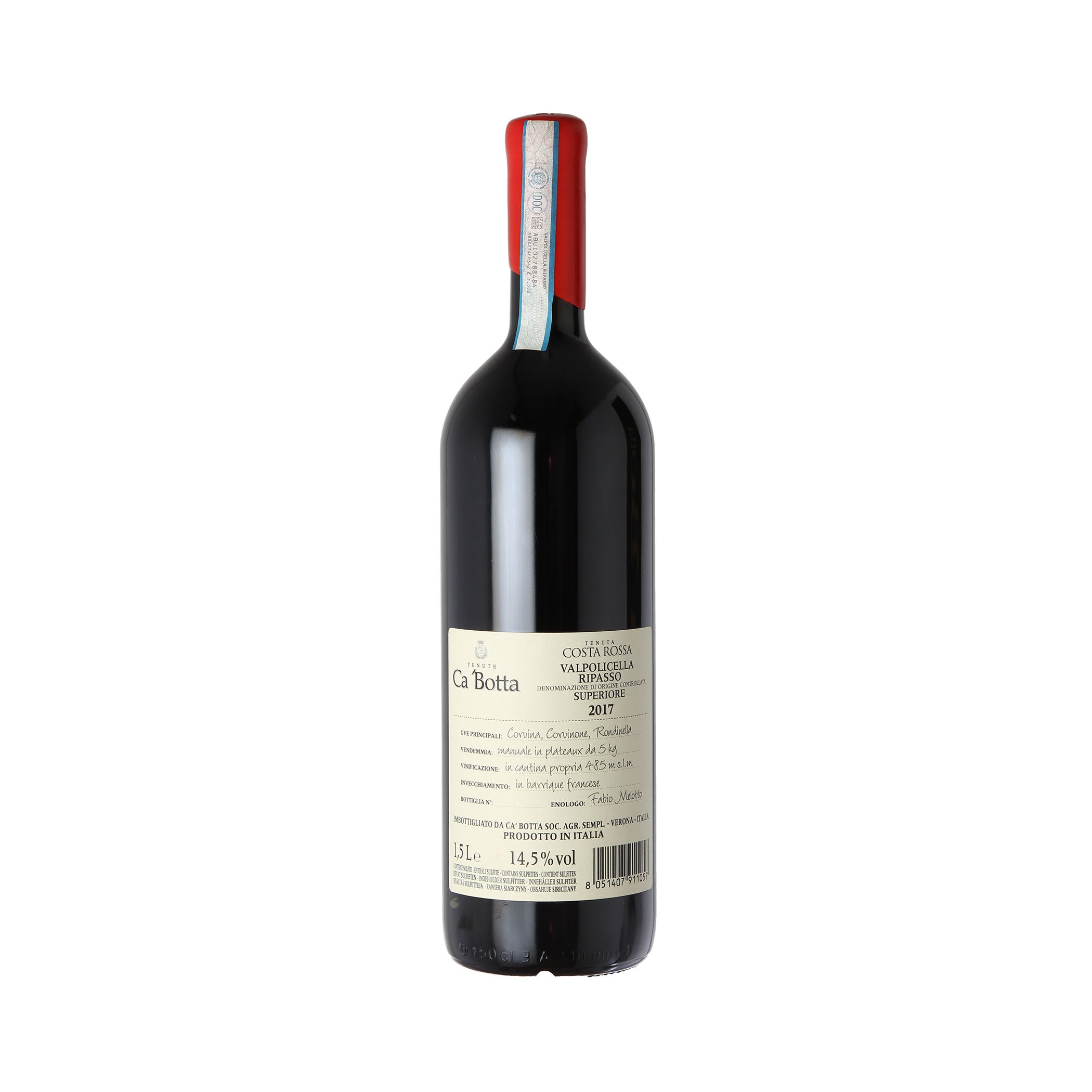 2017 Costa Rossa Valpolicella Ripasso DOC Superiore Magnum (1,5 L)