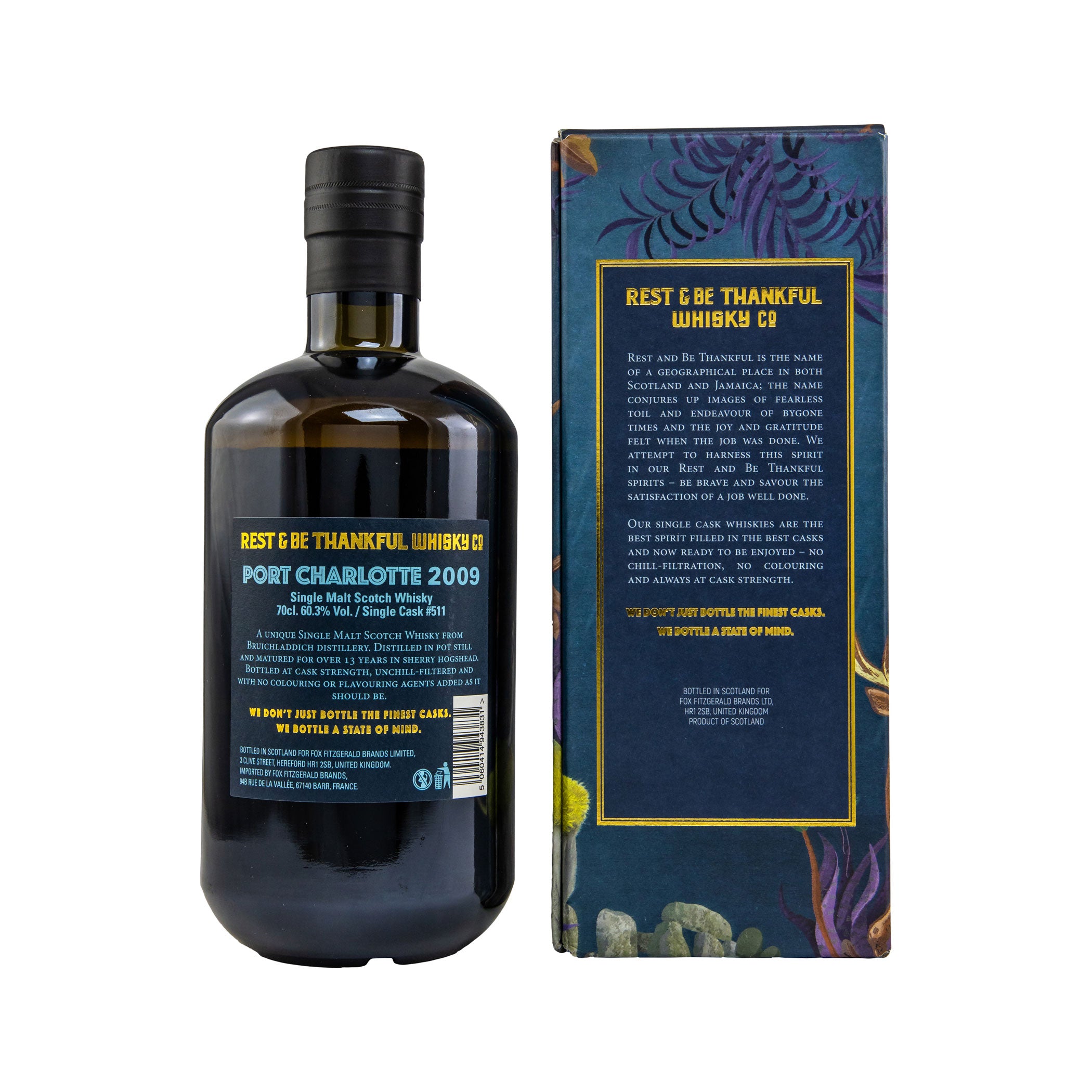 Port Charlotte 2009/2022 - 13 Jahre - Single Cask #511 - Rest Be Thankful