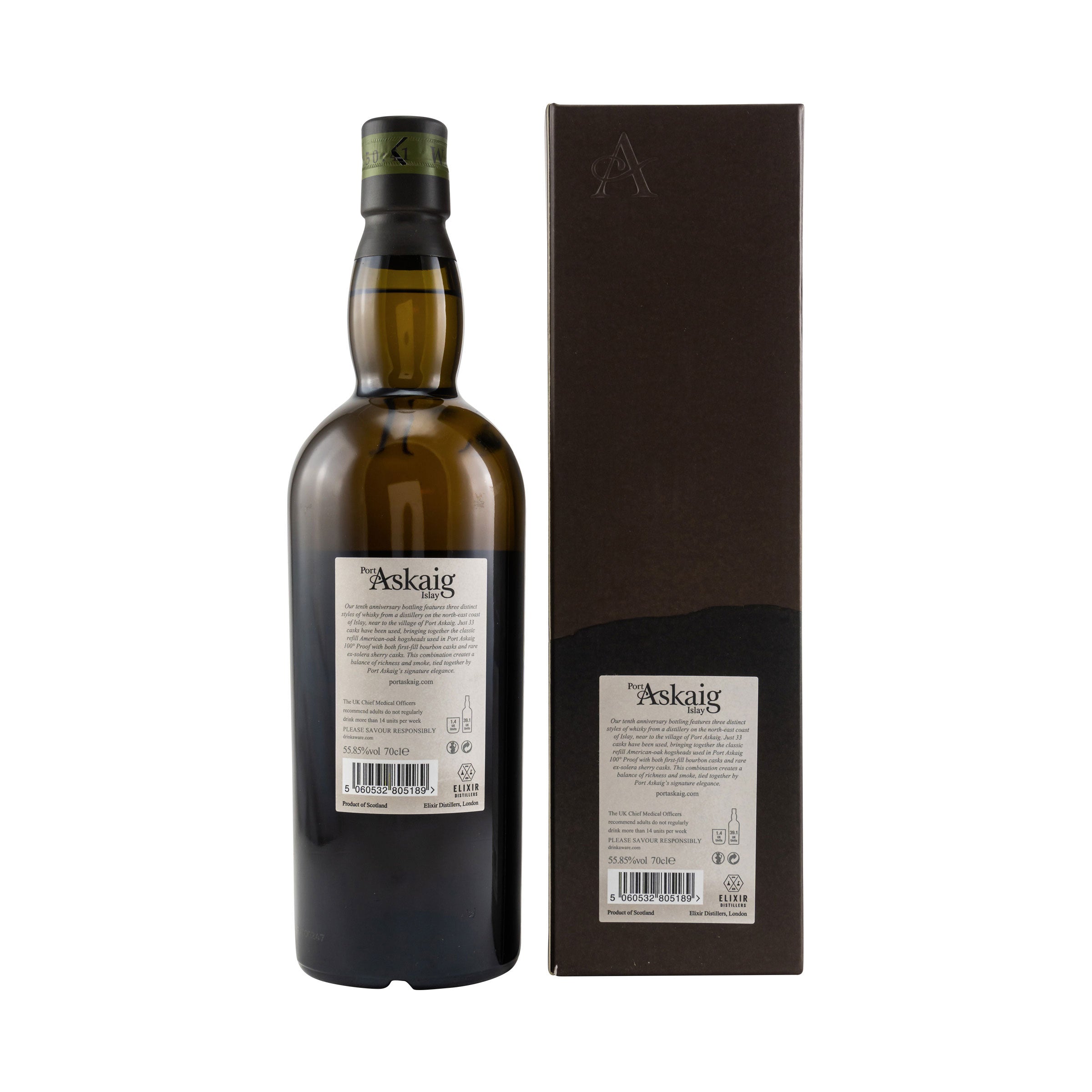 Port Askaig 10 Years Old - 10th Anniversary - Speciality Drinks Ltd