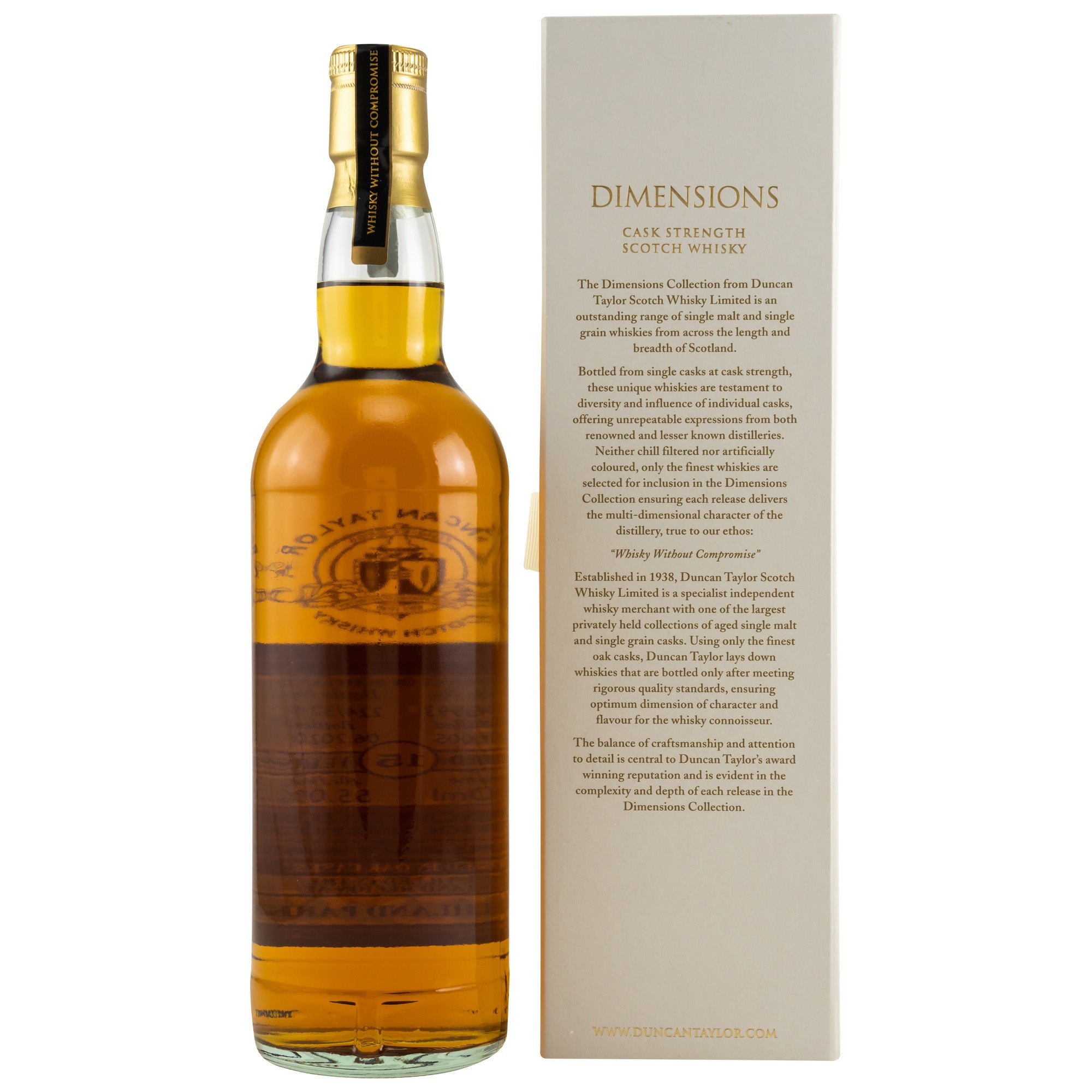 Highland Park 2005/2020 - Dimensions  (Duncan Taylor)