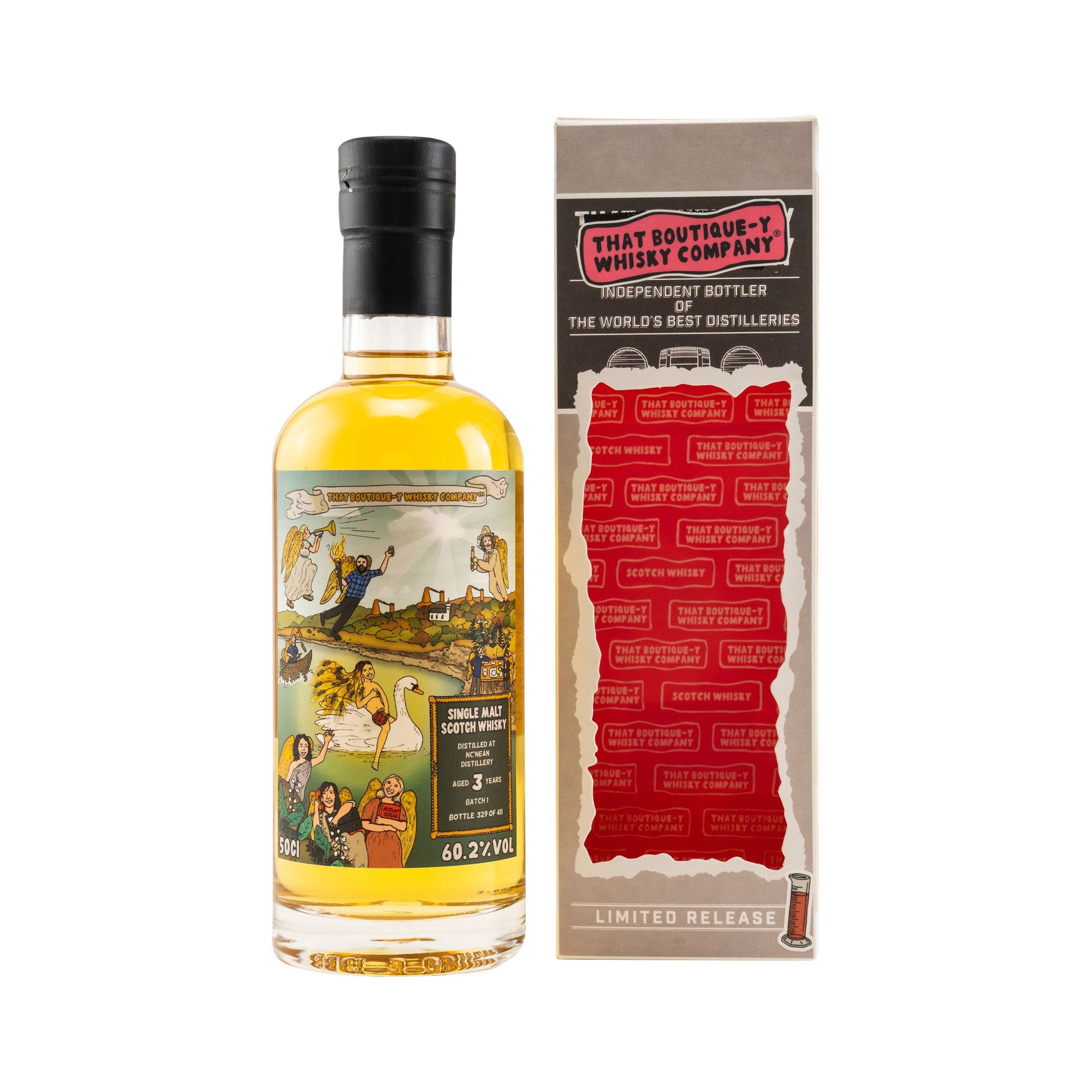 Nc´nean 3 y.o. Batch 1 (That Boutique-y Whisky Company)