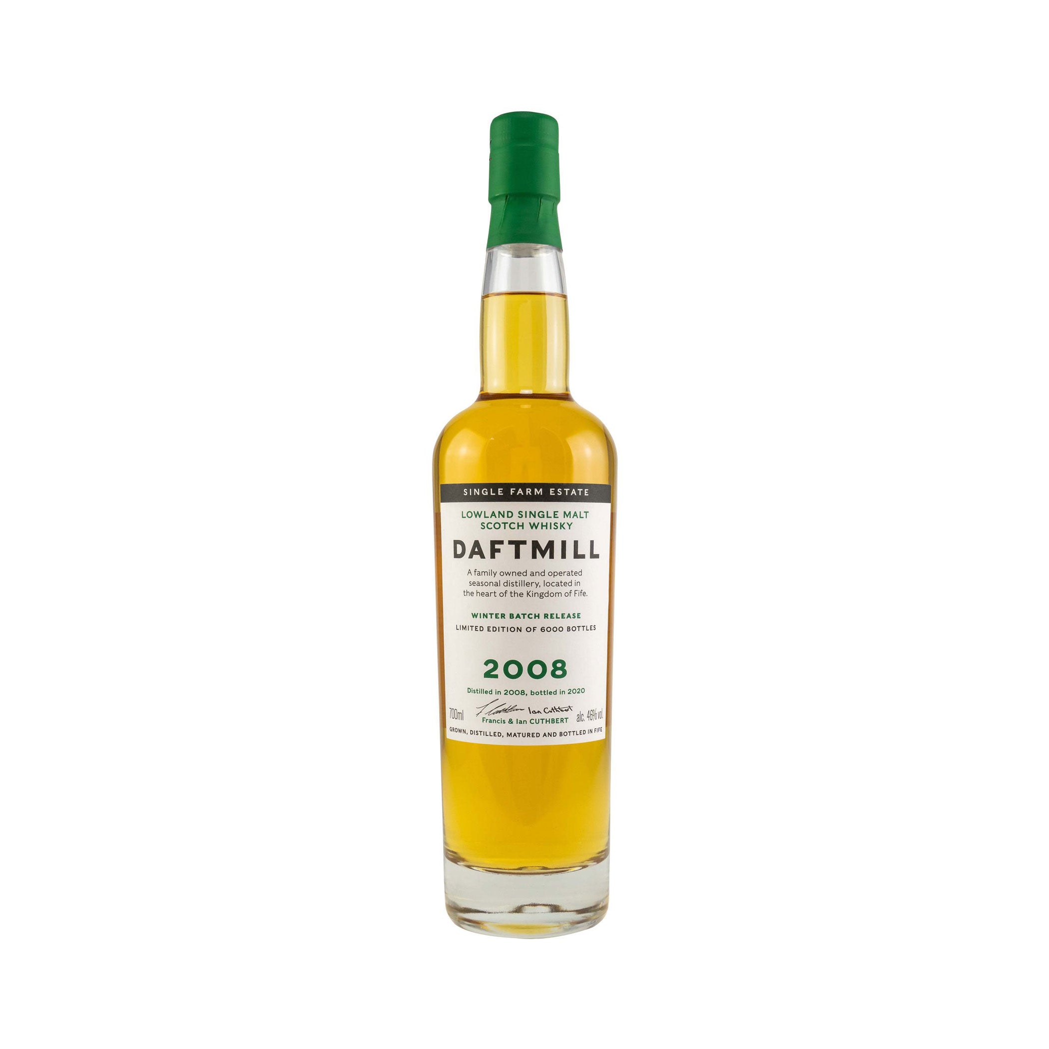 Daftmill 2008/2020 - Winter Batch Release - Limited Edition 46% vol.