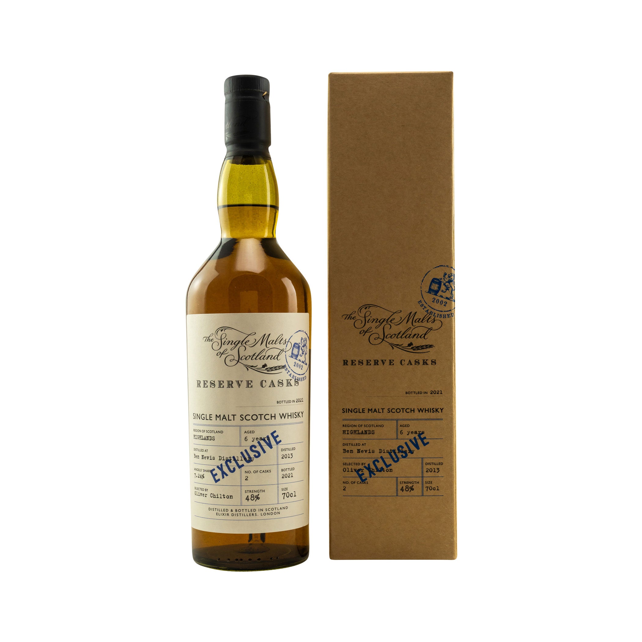 Ben Nevis 2013/2021 - 6 Jahre - Reserve Cask Kirsch