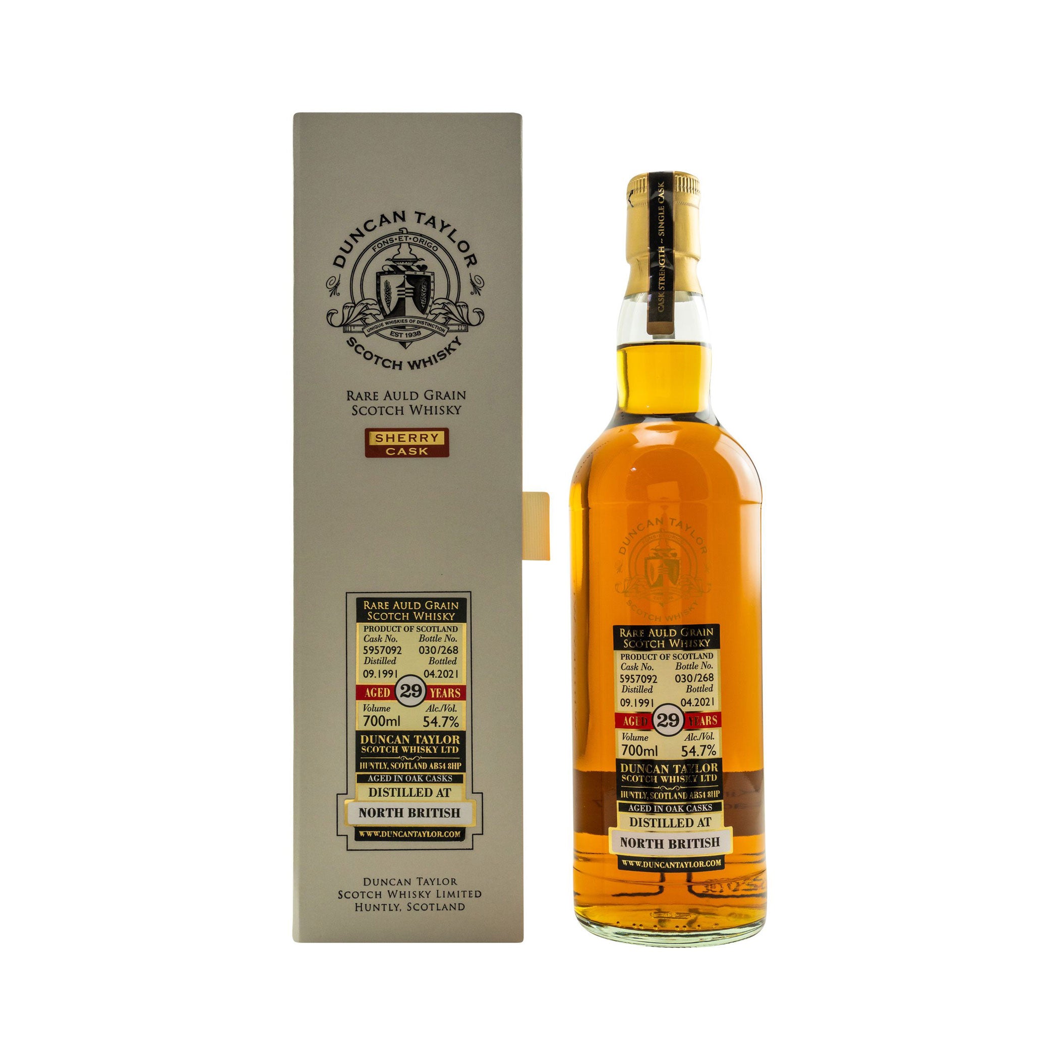 North British 1991/2021 - 29 Jahre - #5957092 - Rare Auld Grain(Duncan Taylor)