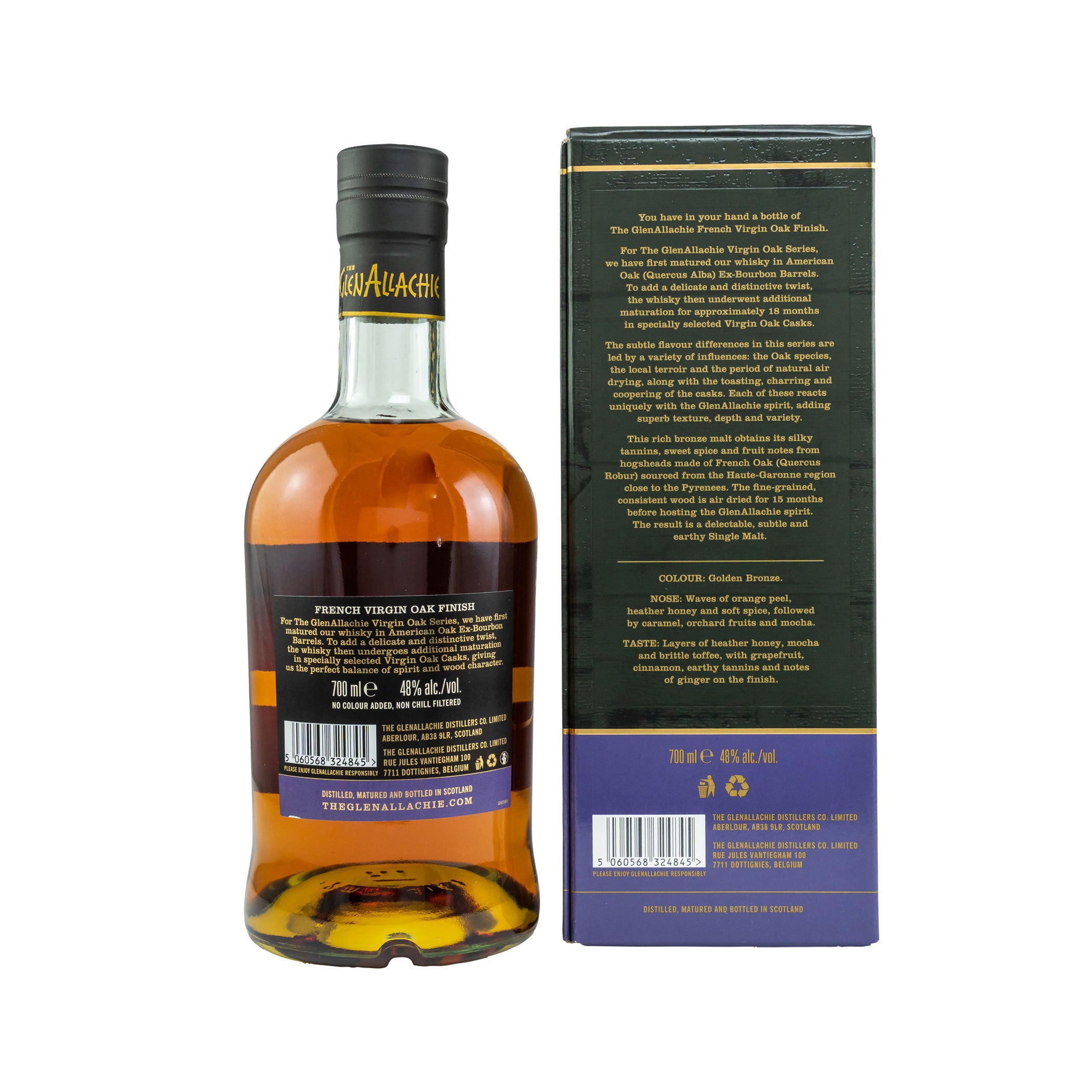 The GlenAllachie 10 Jahre – French Oak Finish Virgin Oak Series