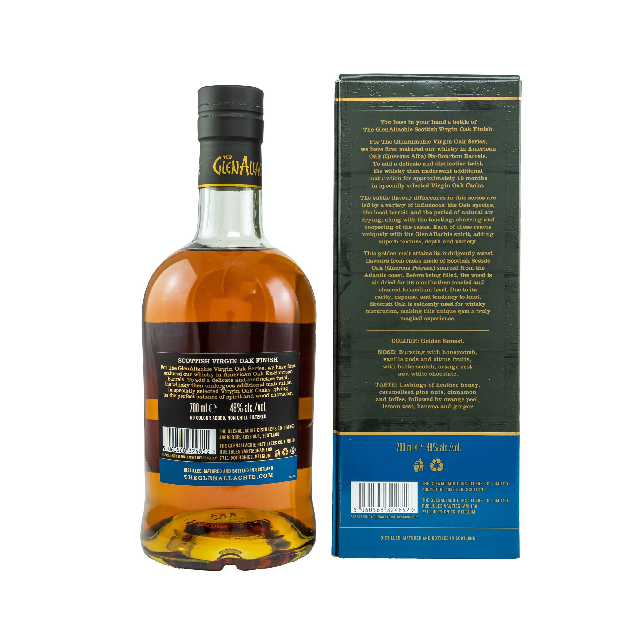 The GlenAllachie 15 Jahre – Scottish Oak Finish Virgin Oak Series