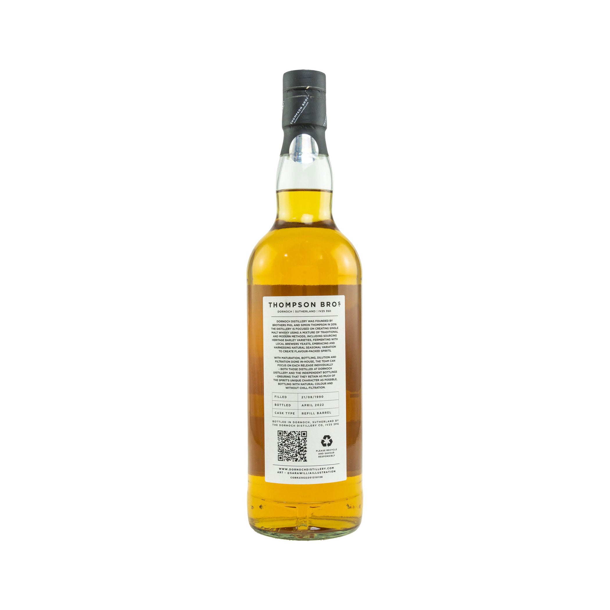 Speyside Single Malt 1990/2022 - 31 Jahre - Thompson Bros