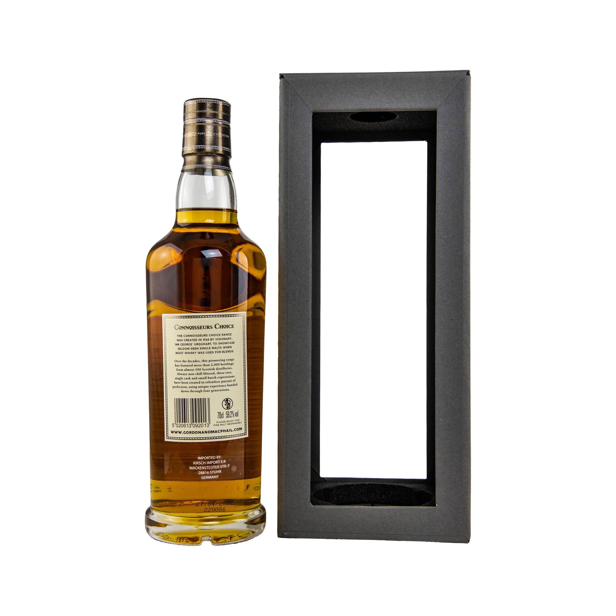 Caol Ila 1996/2022 - Gordon & MacPhail Islay Single Malt Scotch Whisky - Connoisseurs Choice – Cask Strength
