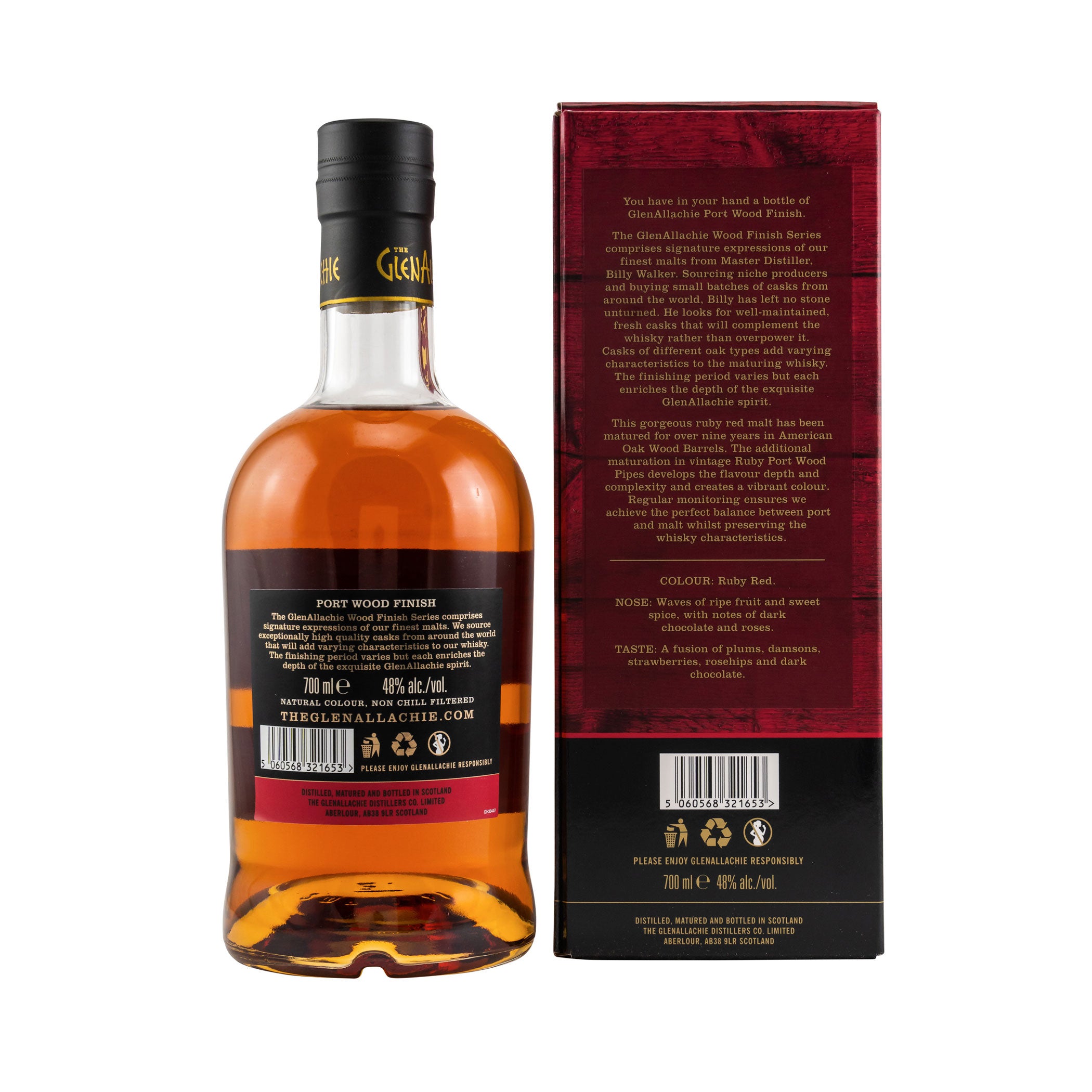 GlenAllachie 11 Jahre Port Wood Finish