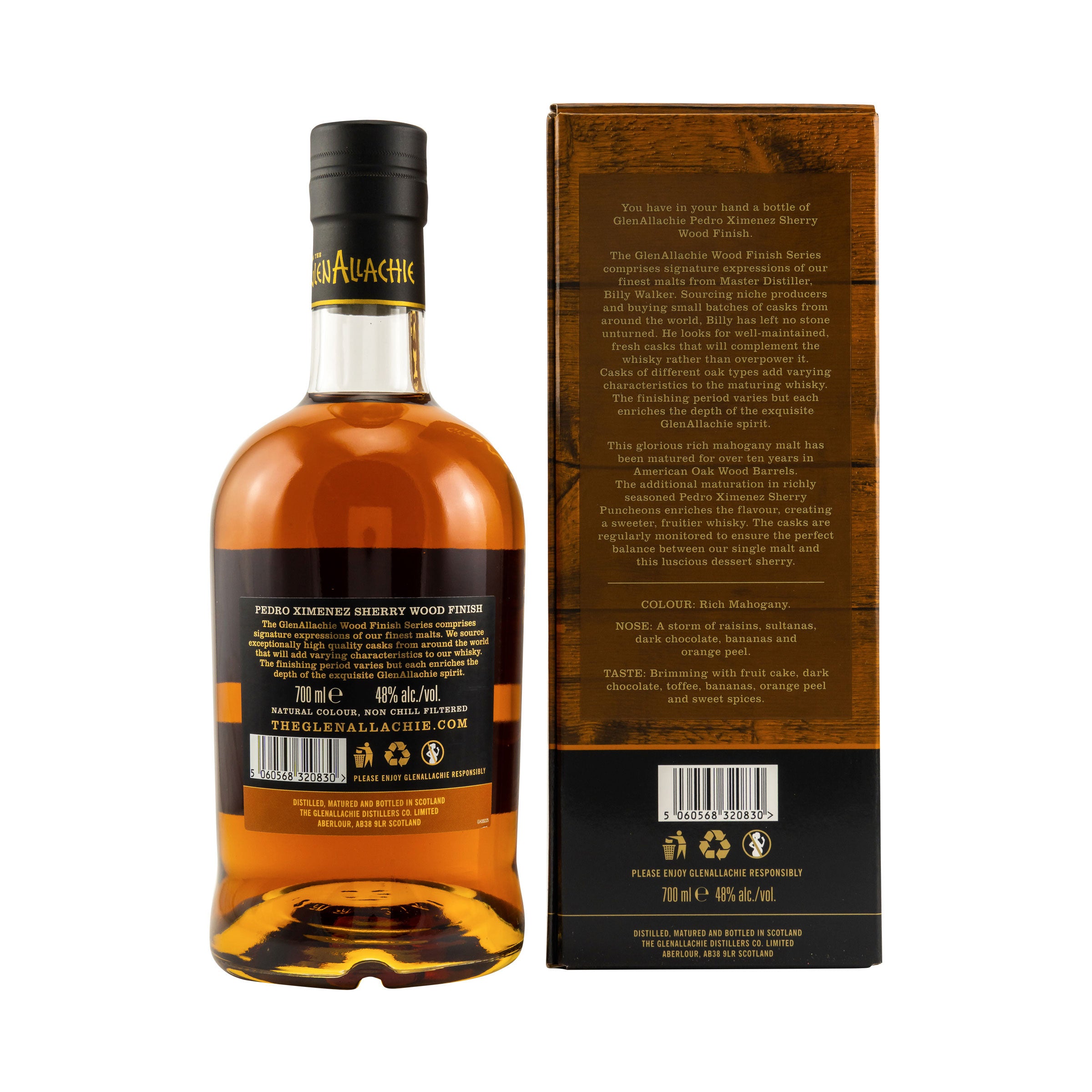 GlenAllachie 12 Jahre PX Wood Finish - GlenAllachie