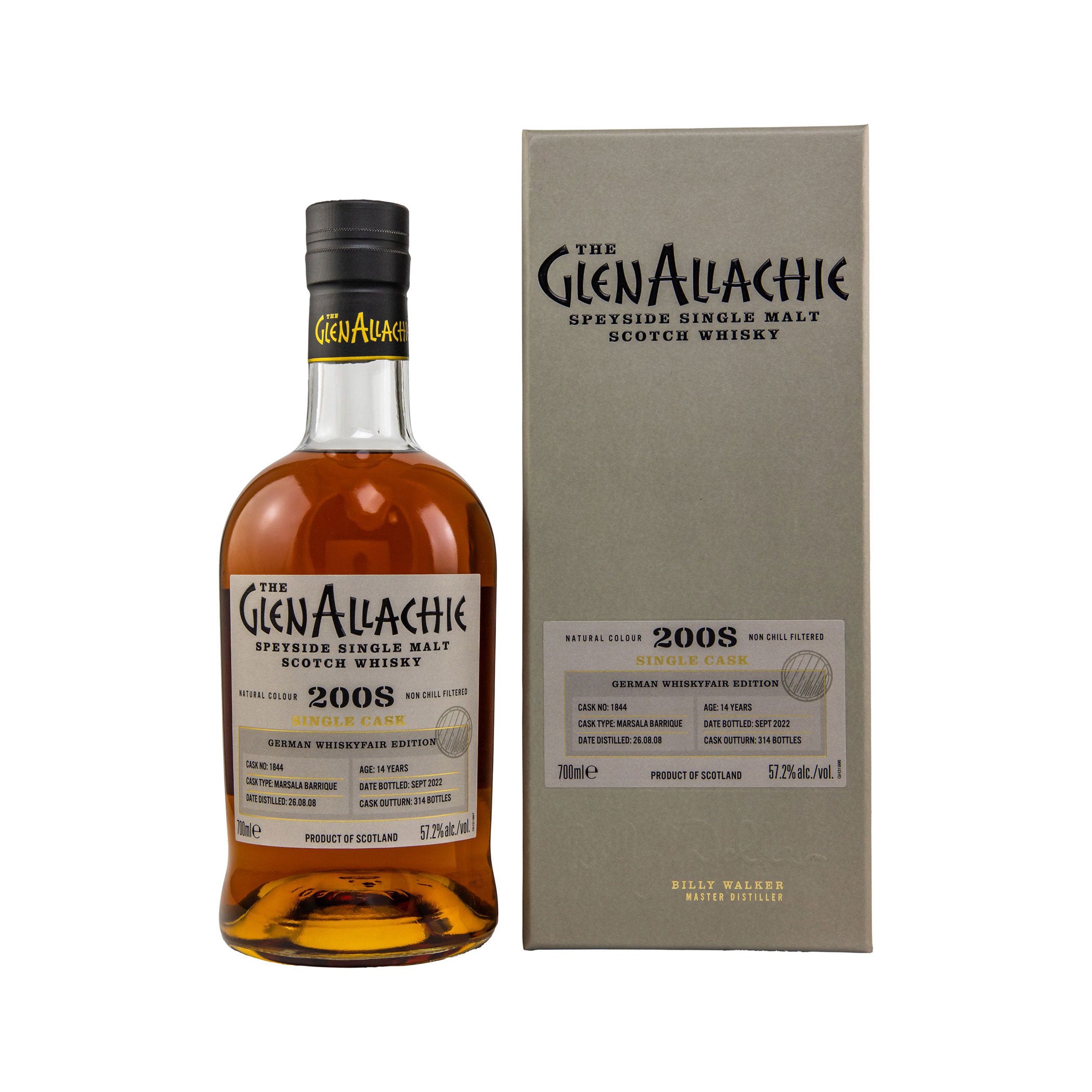 GlenAllachie 2008/2022 - 14 Jahre - Marsala Barrique #1844