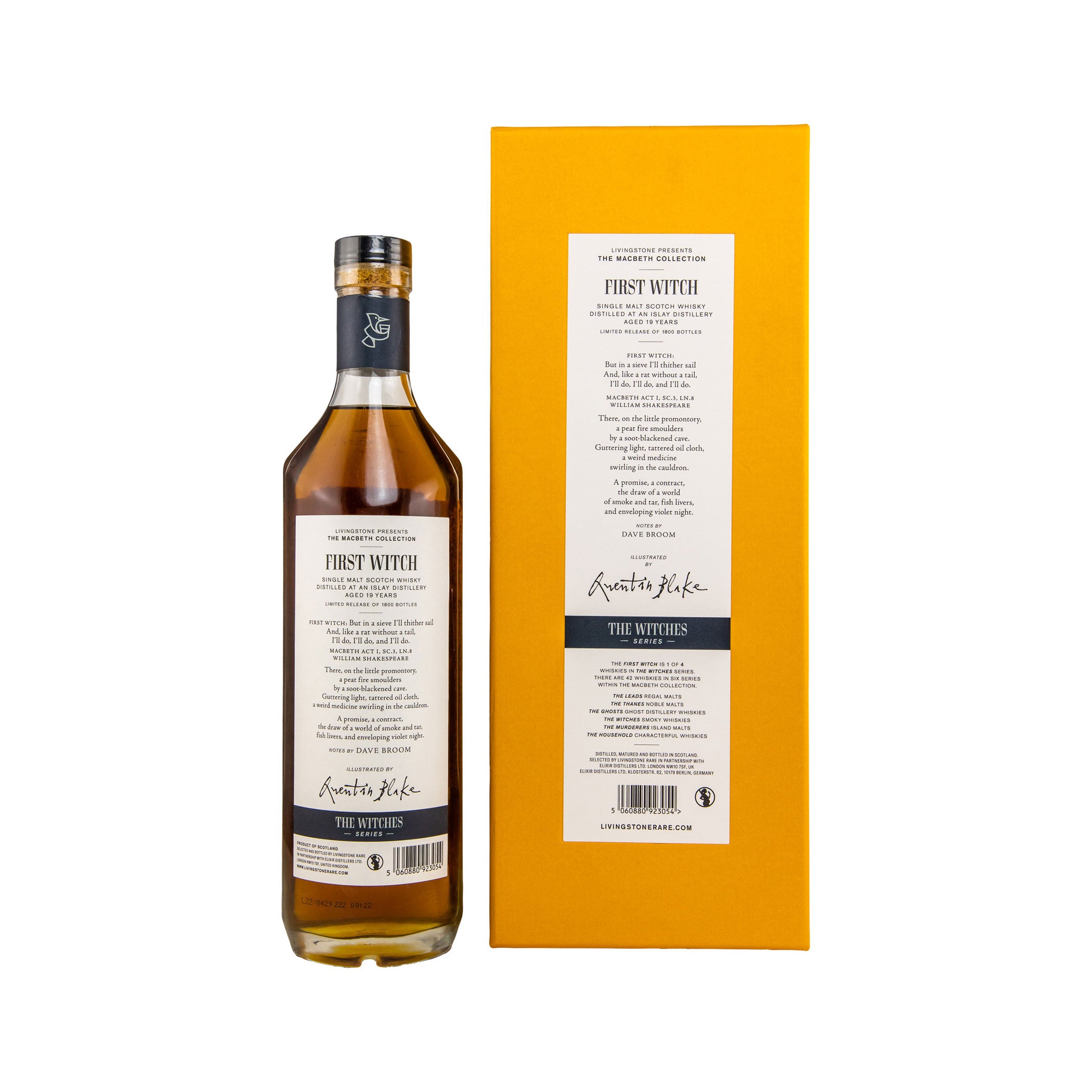 First Witch (Ardbeg) 2004/2023 – The Witches - Islay Single Malt Scotch Whisky - Macbeth Collection Act One