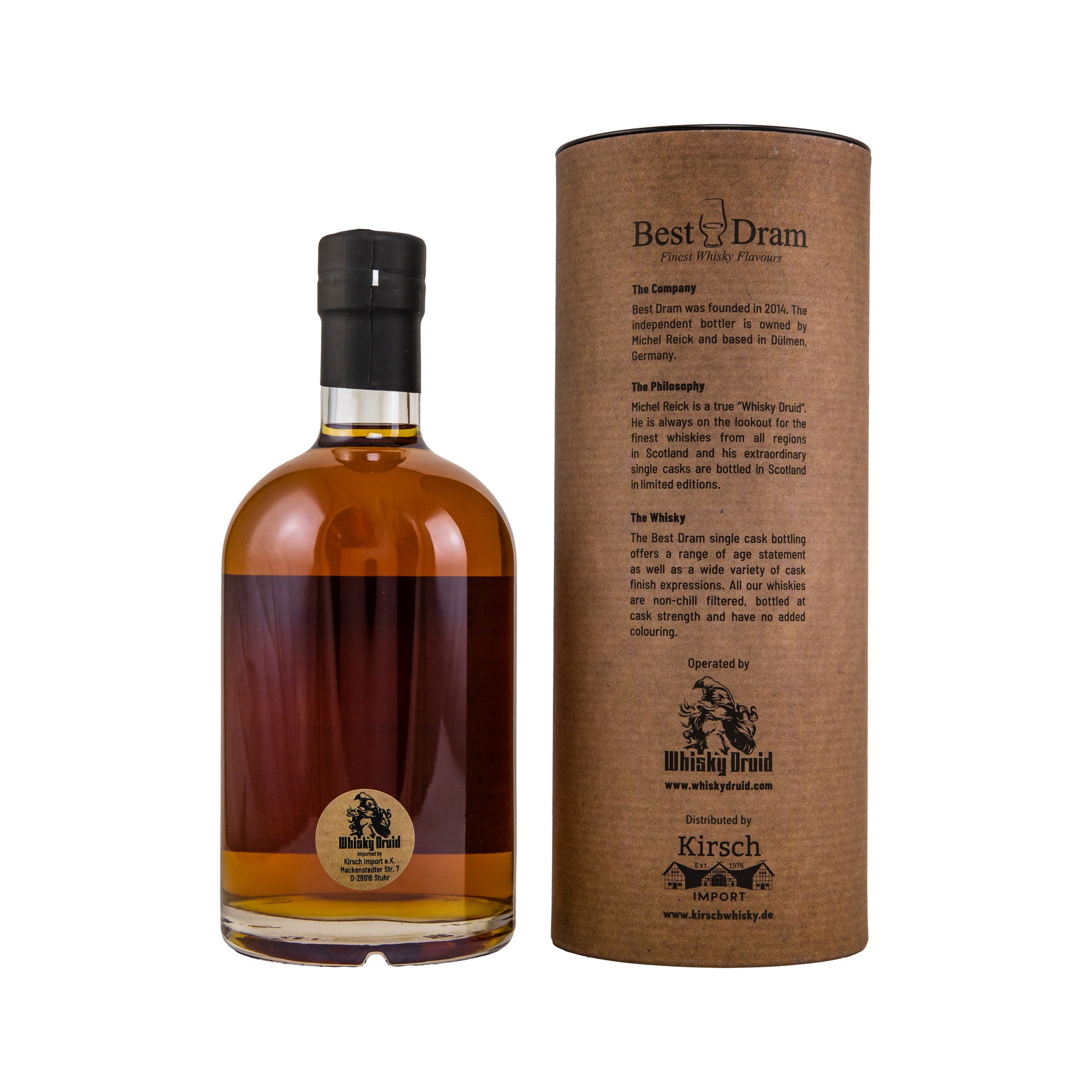 Glencadam 2012/2023 - 10 Years -1st Fill PX Sherry Barrel - Best Dram Michel Reick