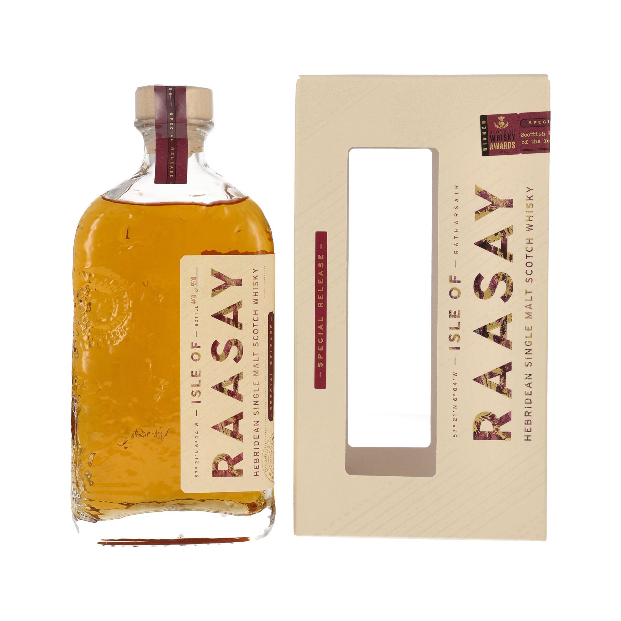 Isle of Raasay 2018/2023 Single - Malt Whisky - Scottish Distillery of the Year Edition