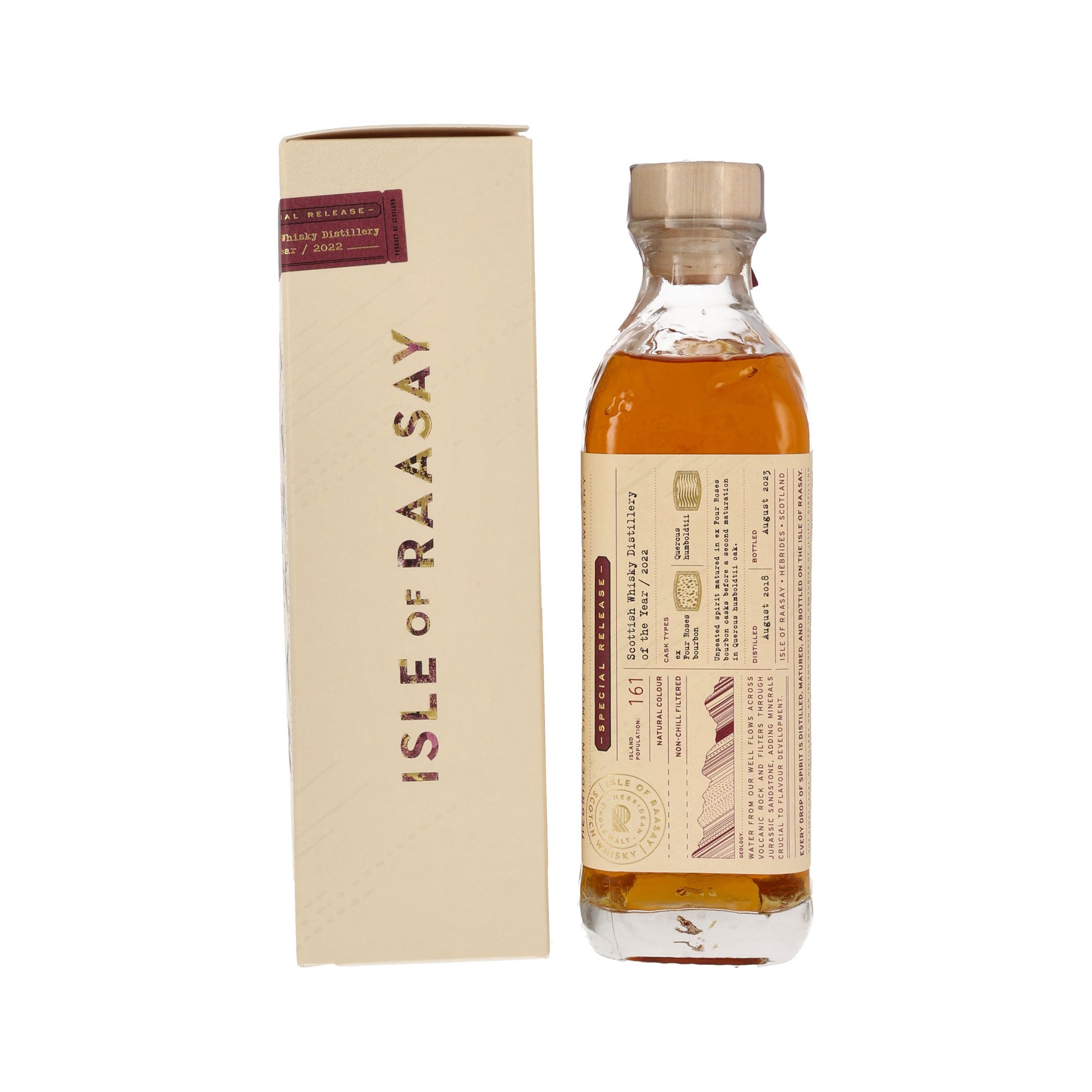 Isle of Raasay 2018/2023 Single - Malt Whisky - Scottish Distillery of the Year Edition