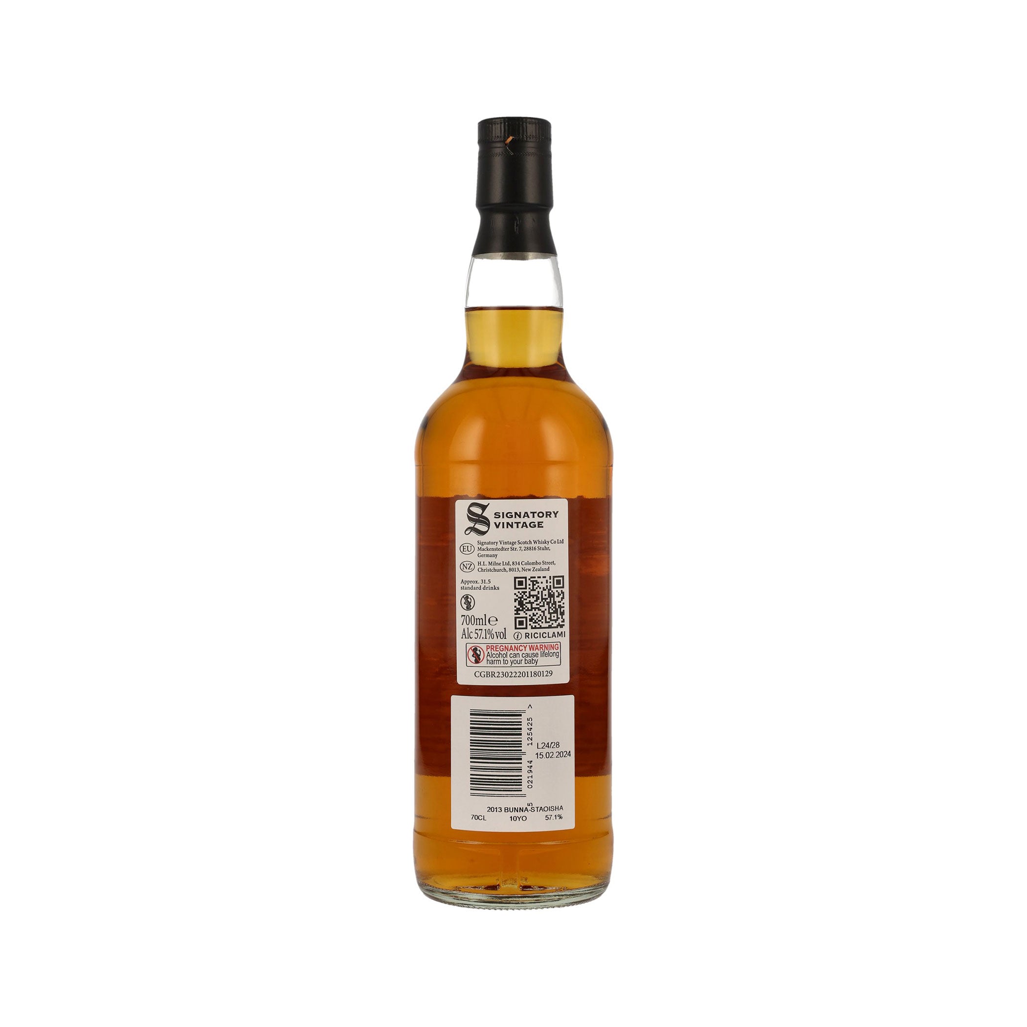 Bunnahabhain Staoisha 2013/2023 - Signatory Islay Single Malt Scotch Whisky - Small Batch Edition #7