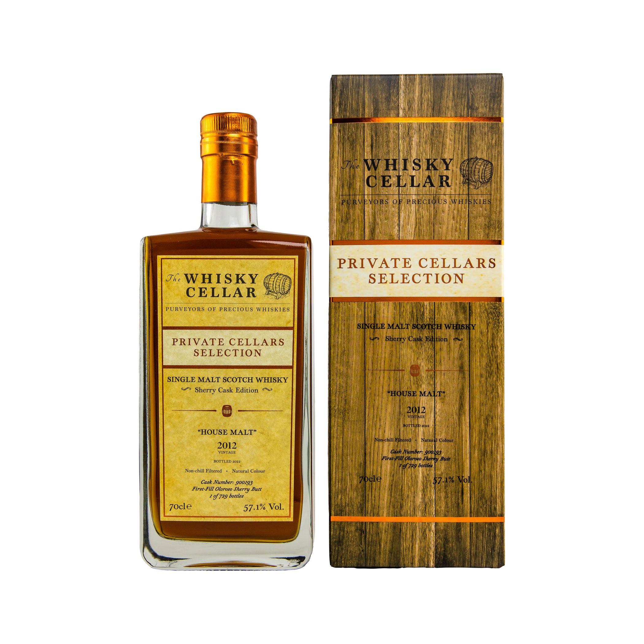 House Malt 2012/2022 - 10 Jahre - #900193 - The Whisky Cellar