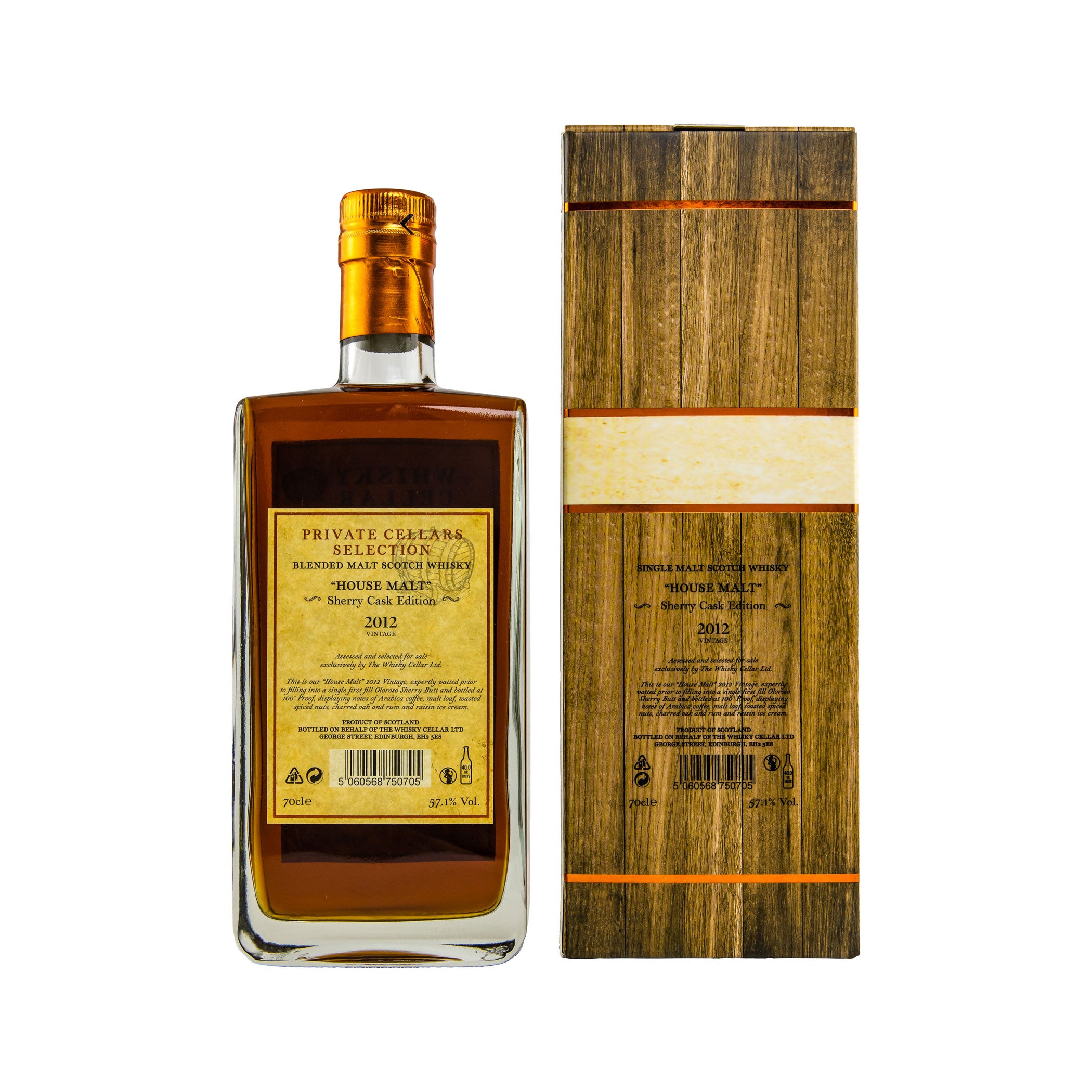 House Malt 2012/2022 - 10 Jahre - #900193 - The Whisky Cellar