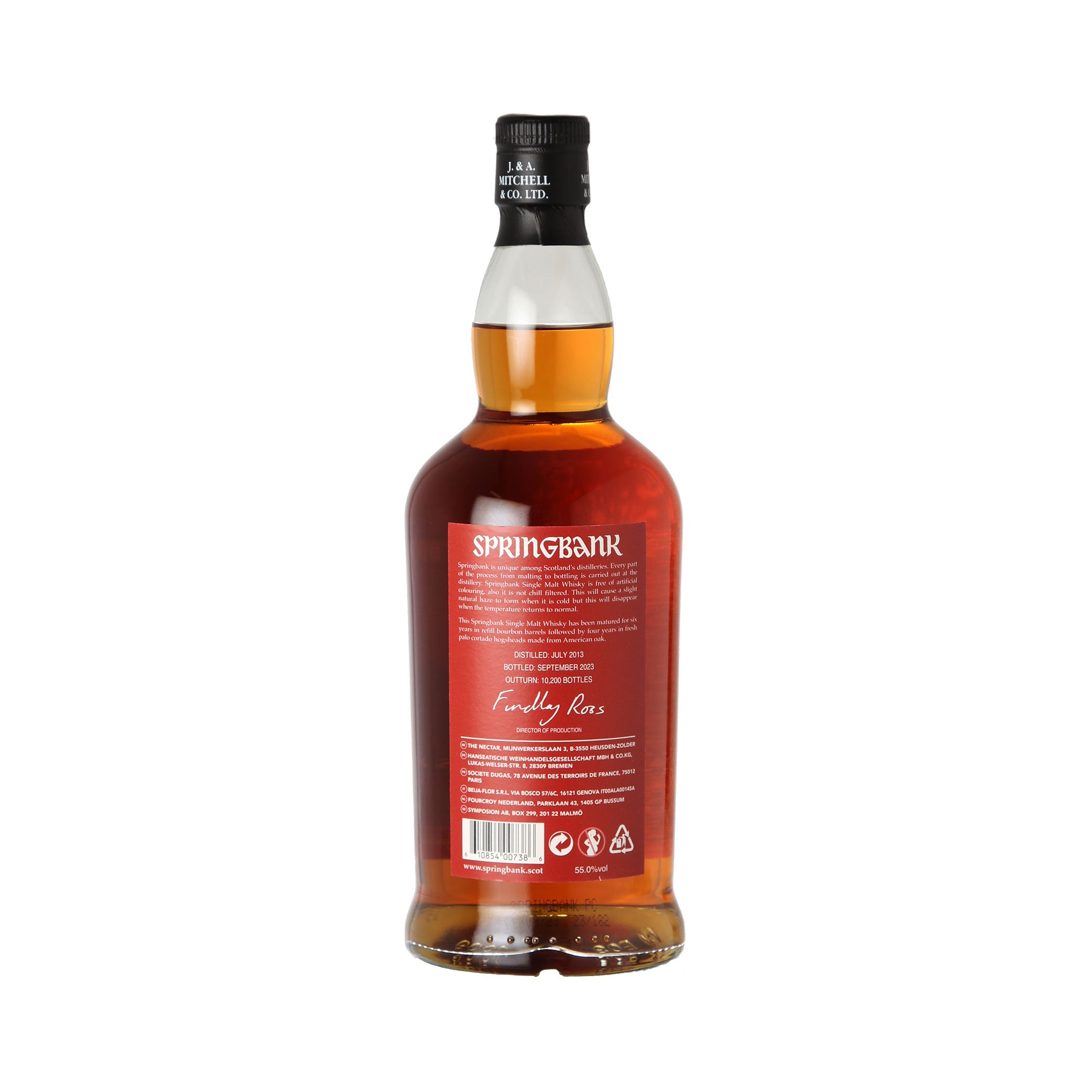 Springbank - 10 Jahre - Release 2023 - Palo Cortado - Limited Edition - Single Malt Scotch Whisky