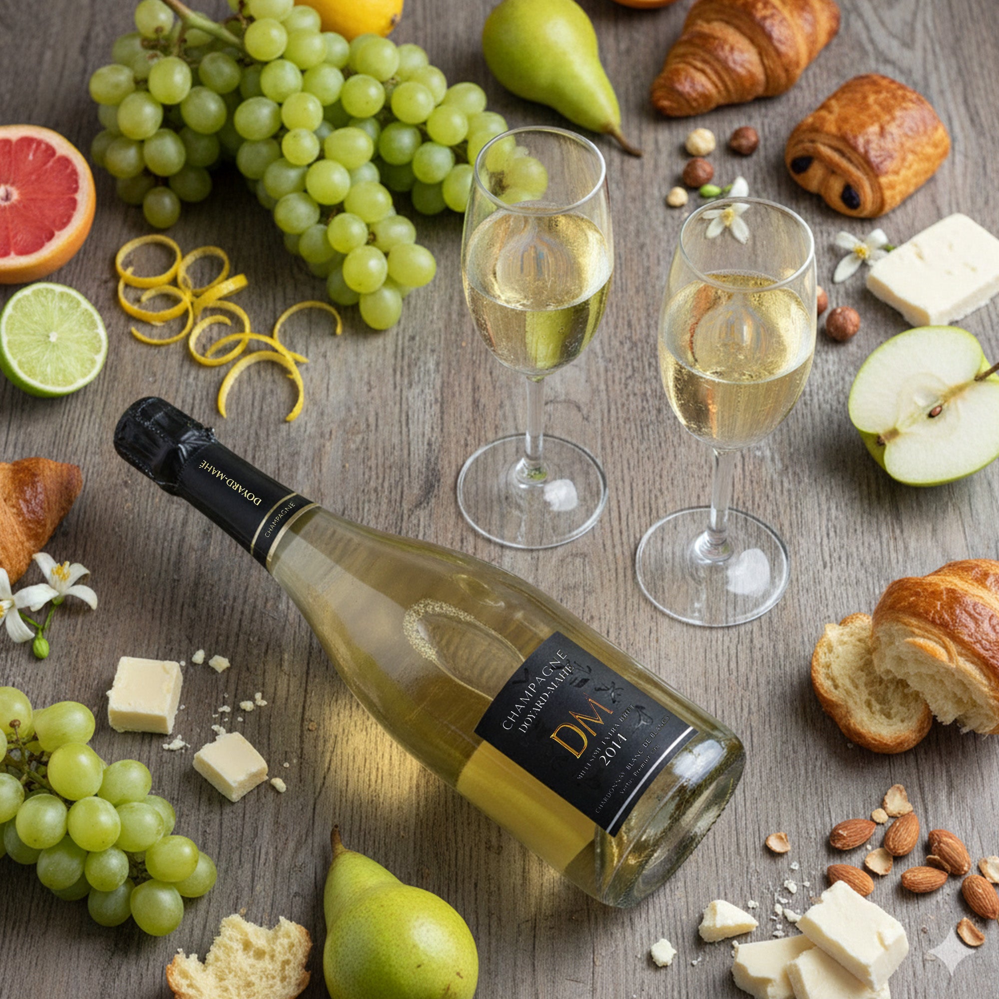 2014 Millésime Blanc de Blanc Extra Brut - Champagne Doyard Mahé - Champagne, Frankreich