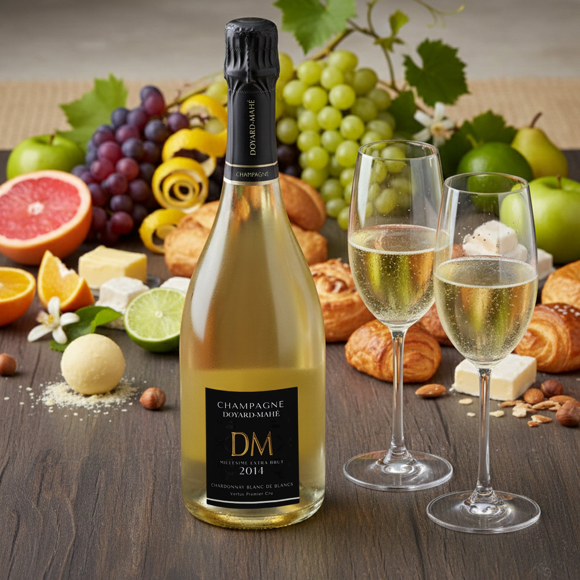 2014 Millésime Blanc de Blanc Extra Brut - Champagne Doyard Mahé - Champagne, Frankreich
