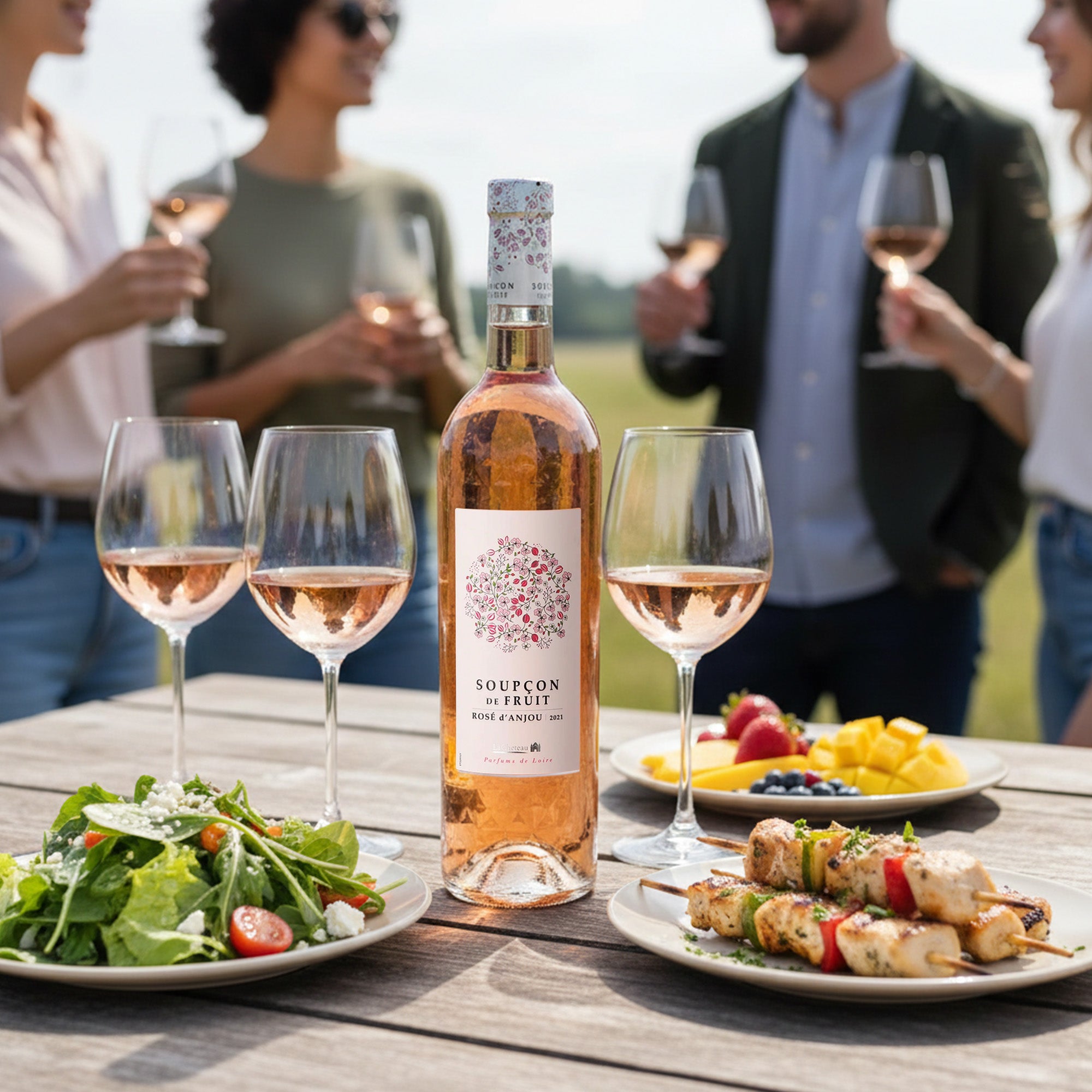2024 Soupcon de Fruit Rose d'Anjou Loire - Roséwein