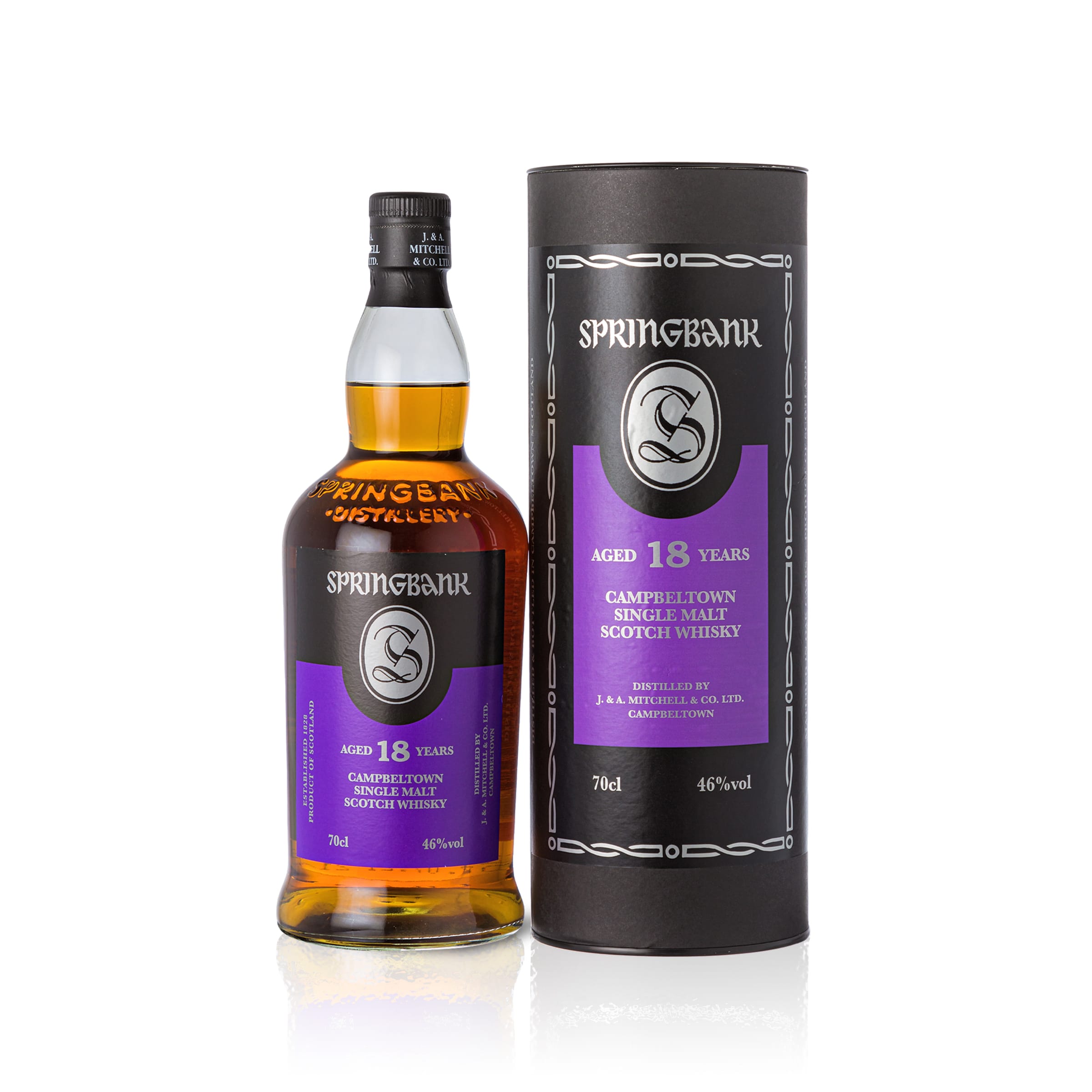Springbank 18 Jahre, 46% Limited Edition, Release 2021 in Geschenktube