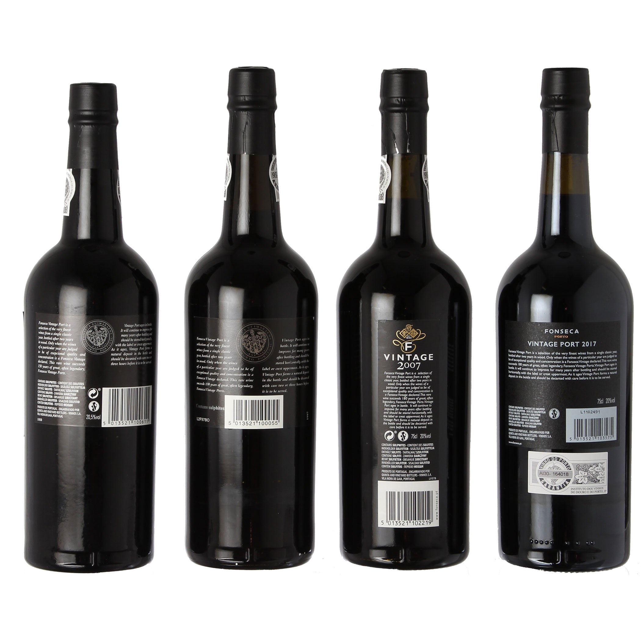 Fonseca Caisse 750x12 – 4 decades of Port - Fonseca - Douro, Portugal