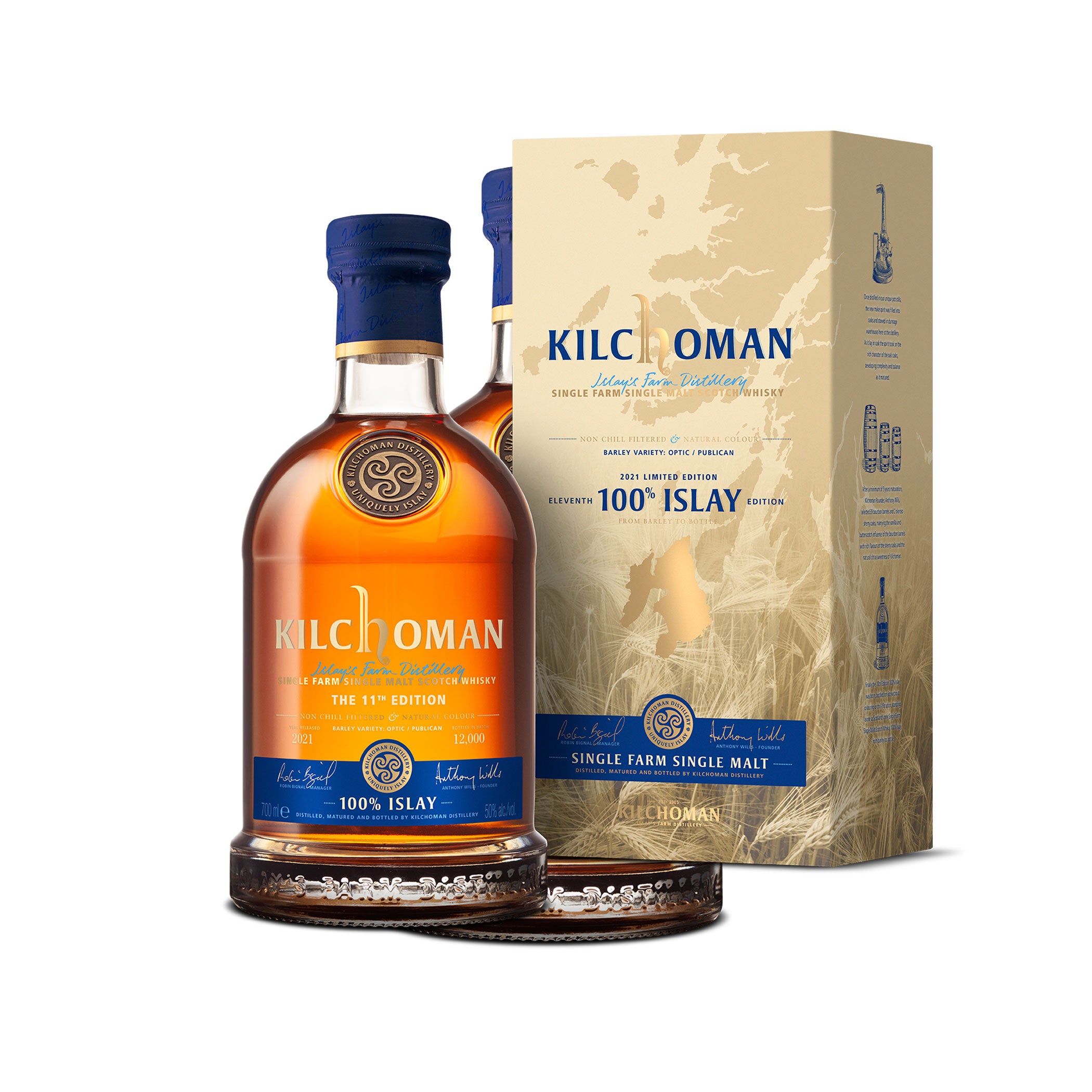 Kilchoman 100% Islay, Release 2021 - the 11th Edition  - Schottland / Islay