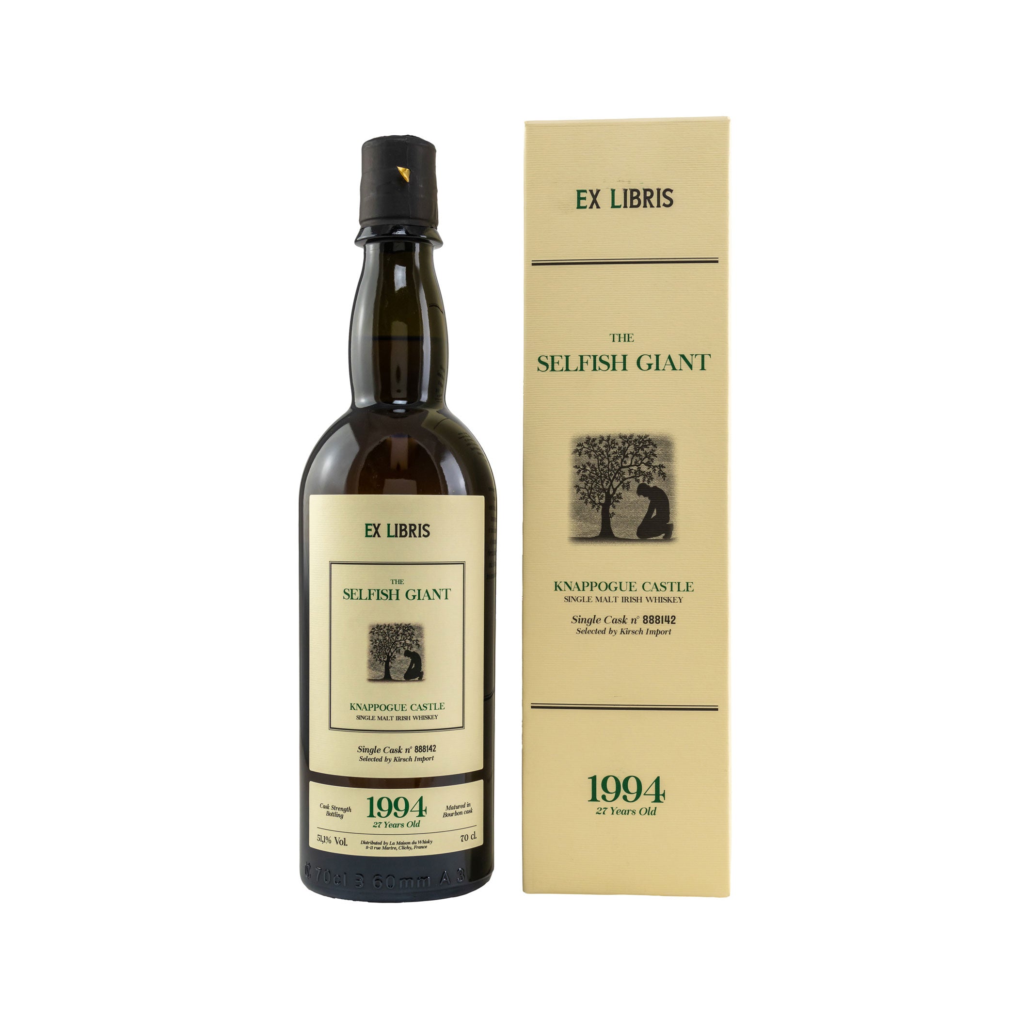 Knappogue Castle 1994/2021 - 27 Jahre - Ex Libris Single Malt Irish Whiskey