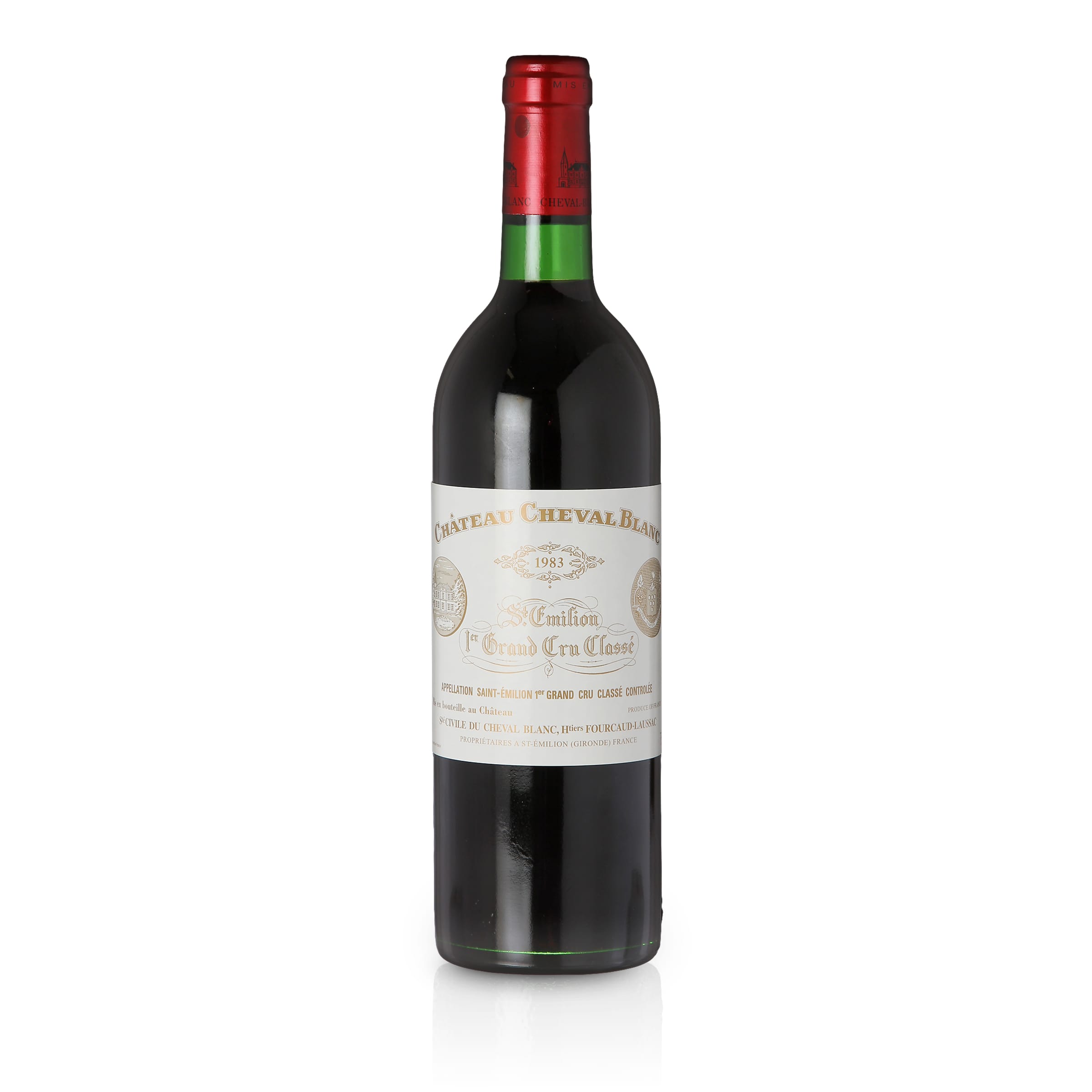 1983 Château Cheval Blanc, Saint-Émilion Grand Cru (0,75 l), Rotwein trocken