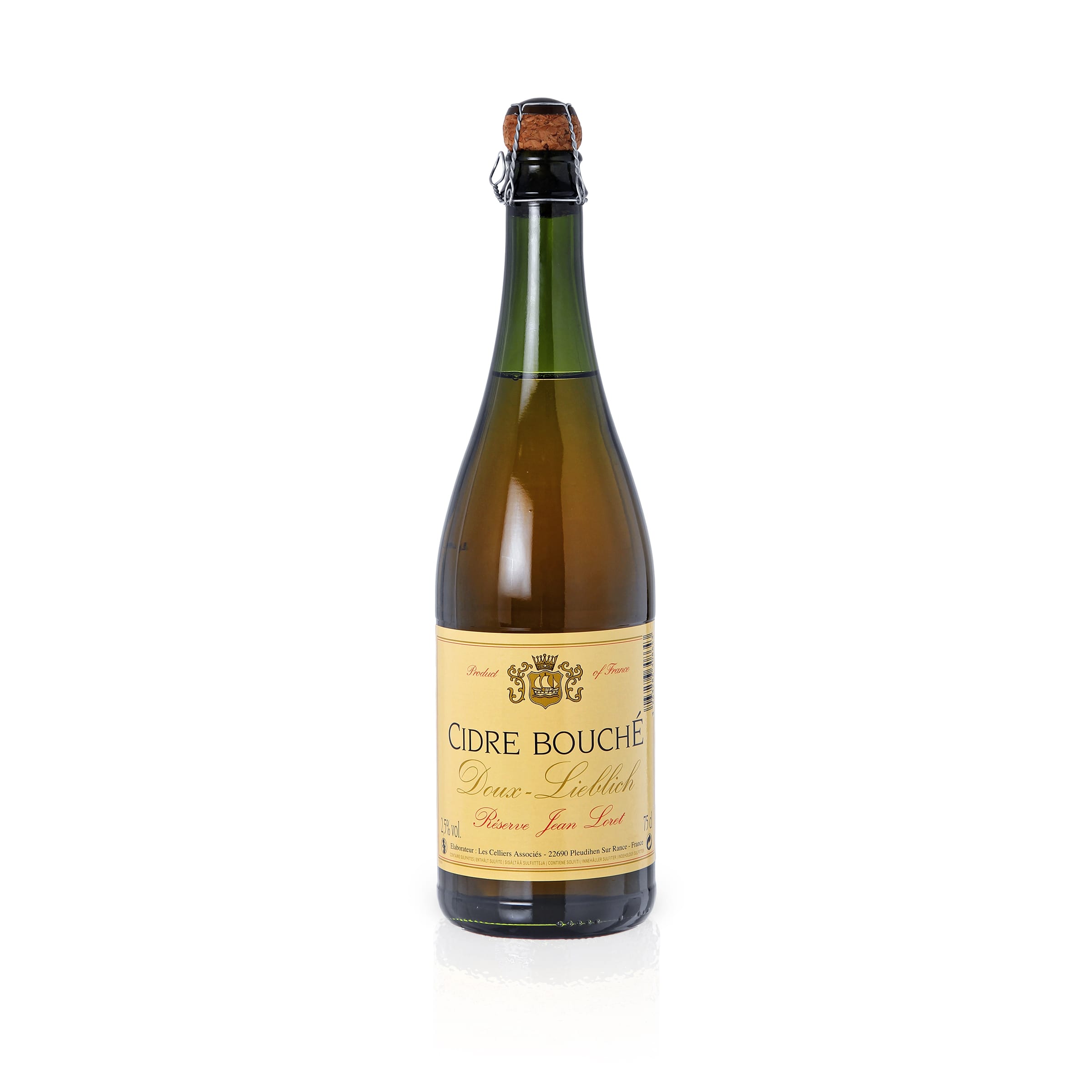 Cidre Bouché Doux-Lieblich - Réserve Jean Loret