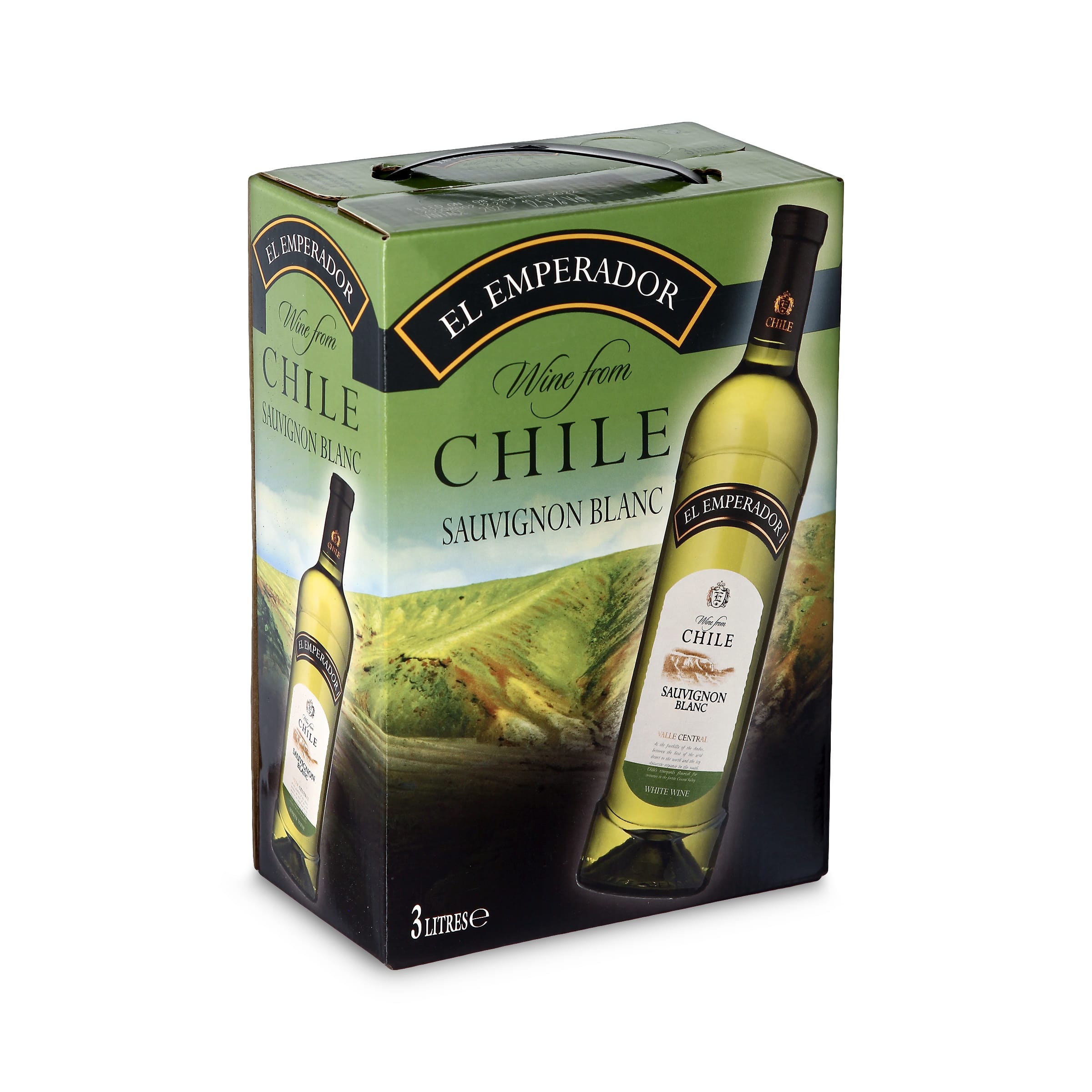 Sauvignon Blanc - El Emperador - Bag-in-Box 3L - Weißwein trocken aus Chile - El Emperador - Feinste Spirituosen