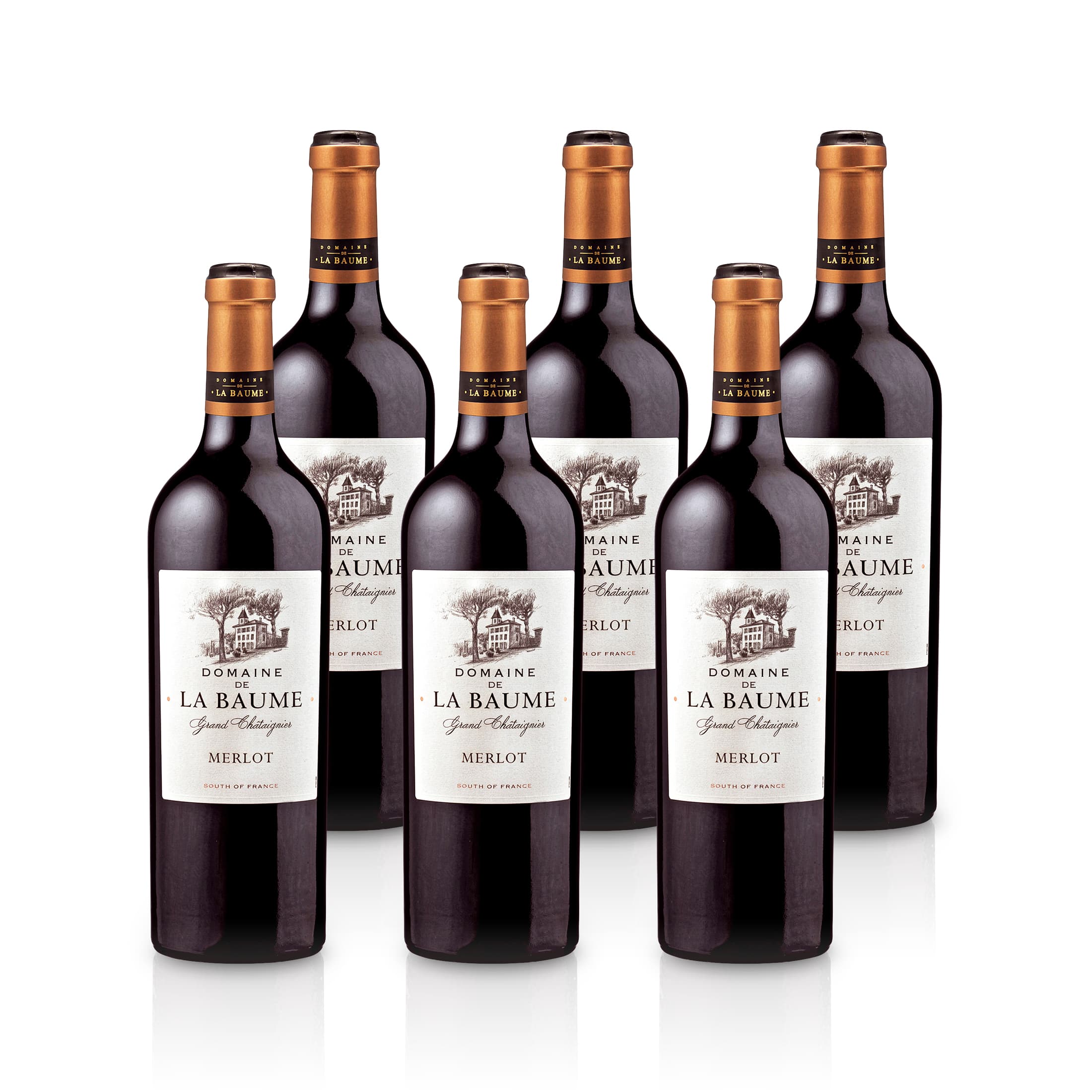 2018 - Domaine de la Baume  - Grand Chataignier - Merlot - Rotwein IGP Vin de Pays d'Oc