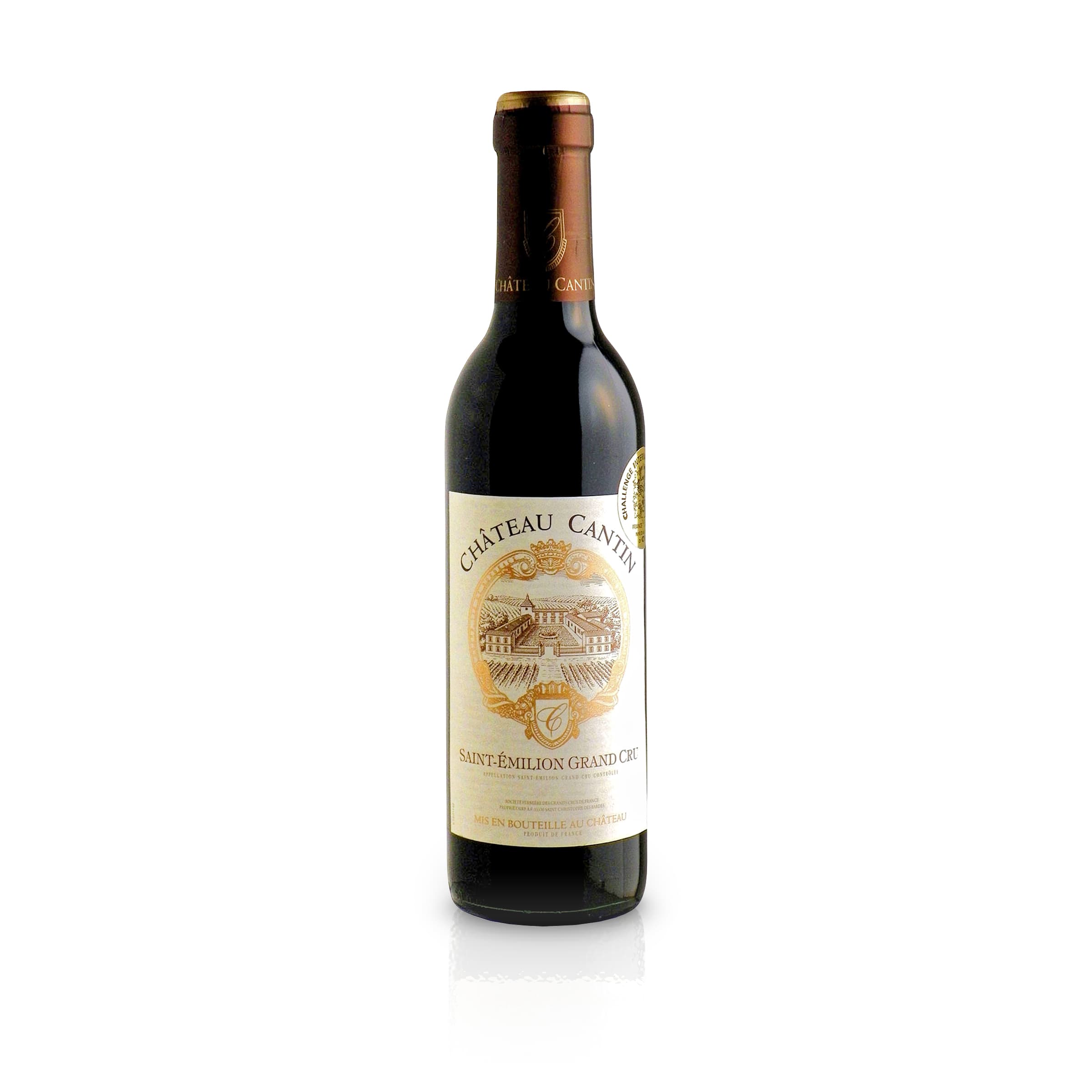 2017 Château Cantin Saint-Emilion Grand Cru AOP Bordeaux - Demi 0,375L
