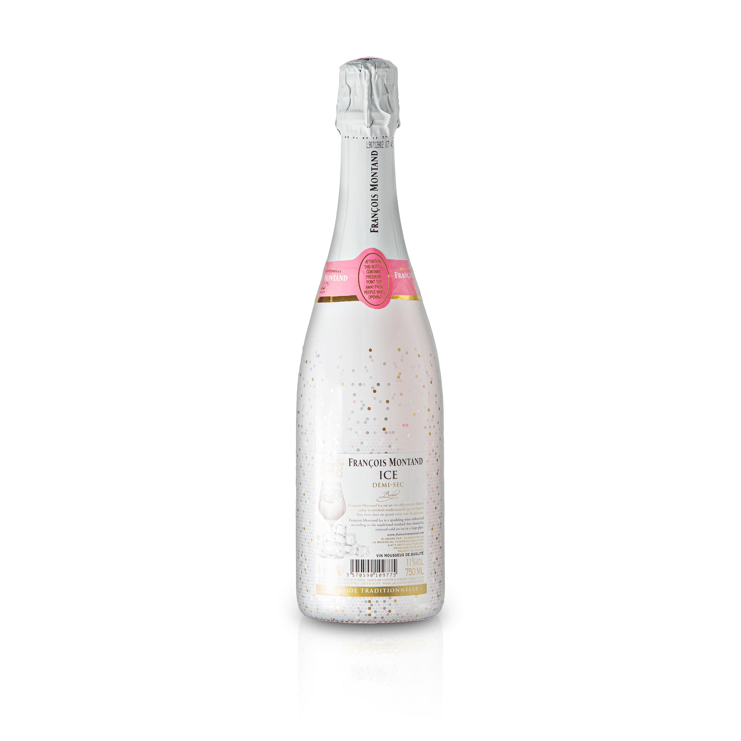 Rose Demi - Sec - ICE – François Montand  - Méthode Traditionelle