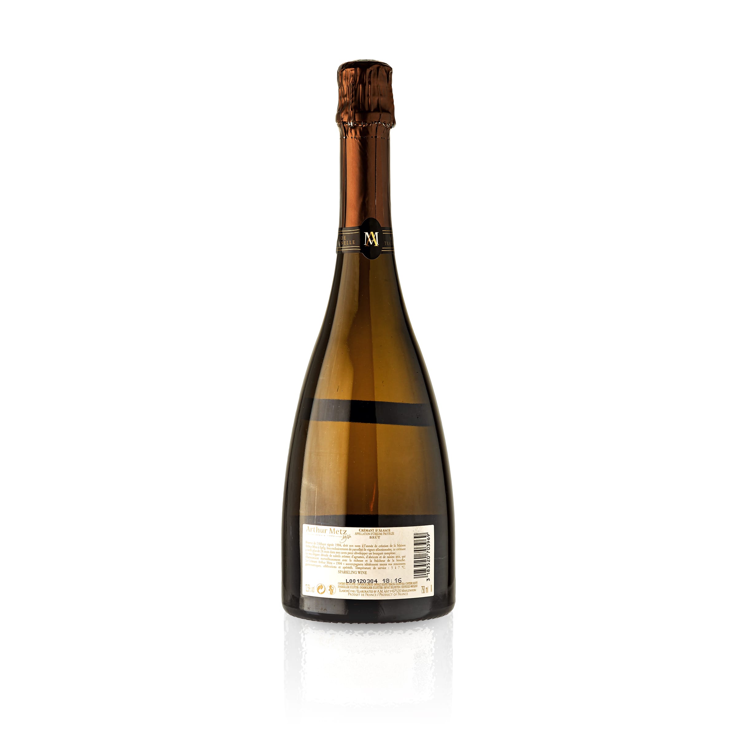 Crémant d' Alsace Réserve de l'Abbaye Depuis 1904 - Arthur Metz