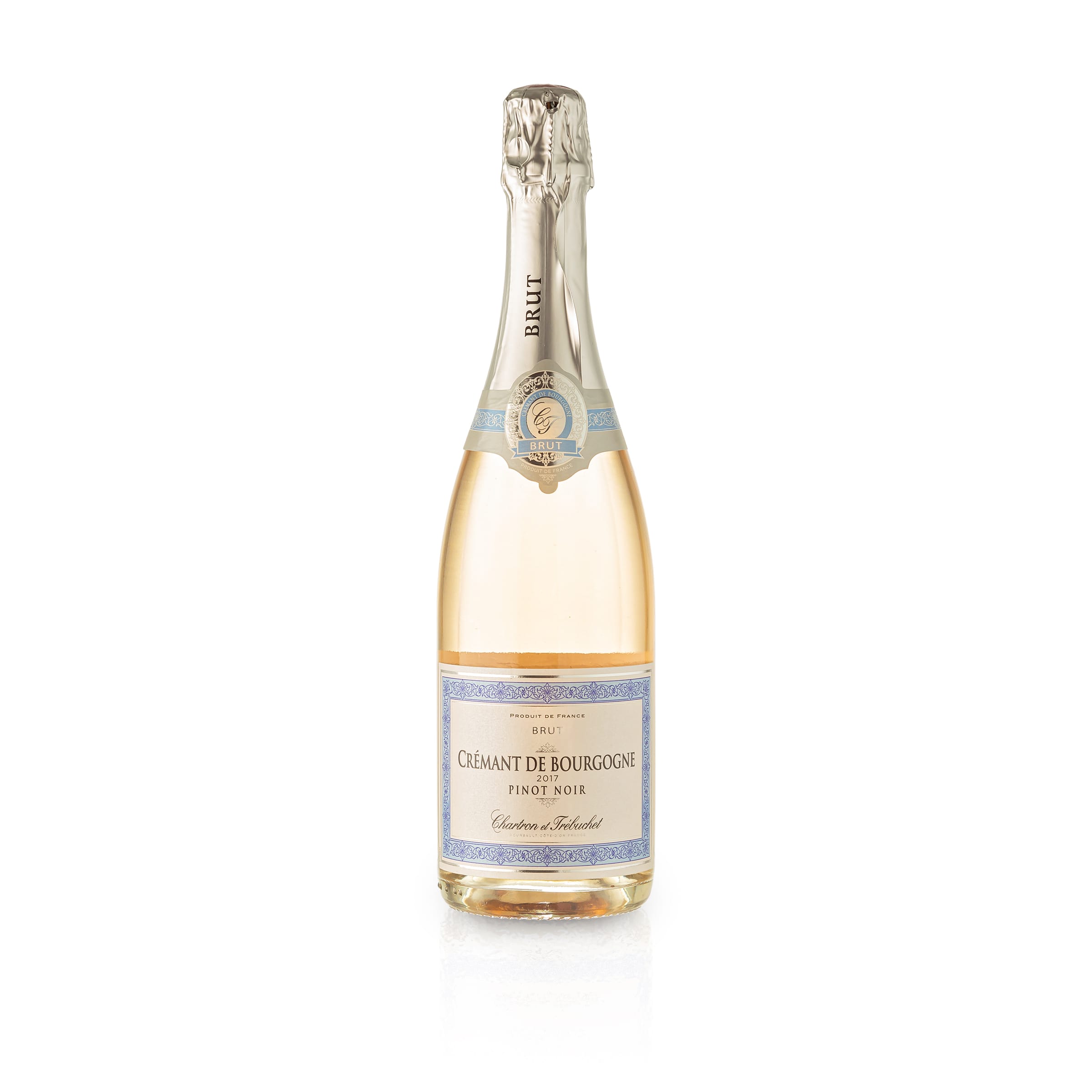 Feinste Weine - 2 er Sektpaket - Domaine Chartron & Trébuchet - Crémant de Bourgogne  (2 * 0,75l)