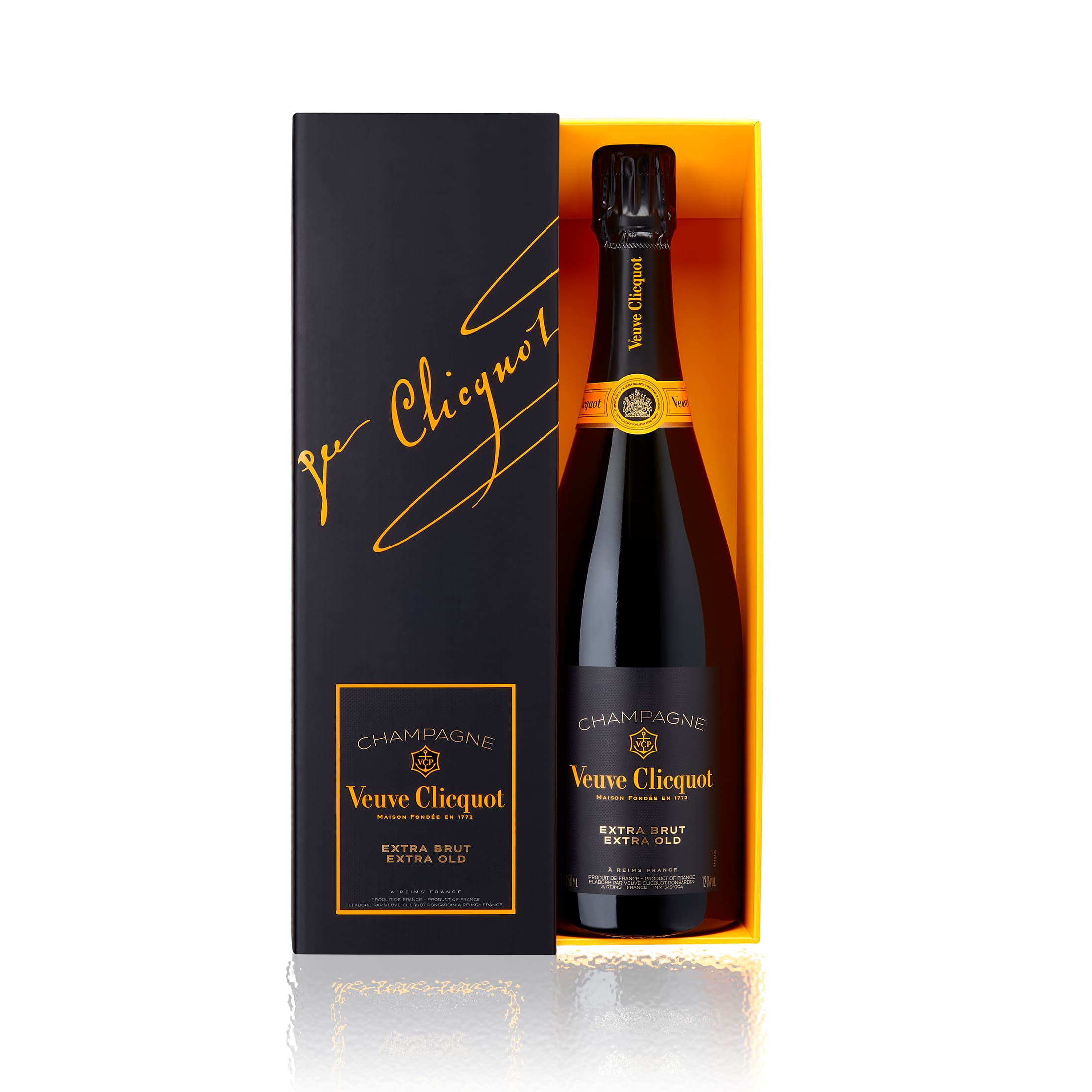 Champagne Veuve Clicquot Extra Brut Extra Old in Geschenkpackung