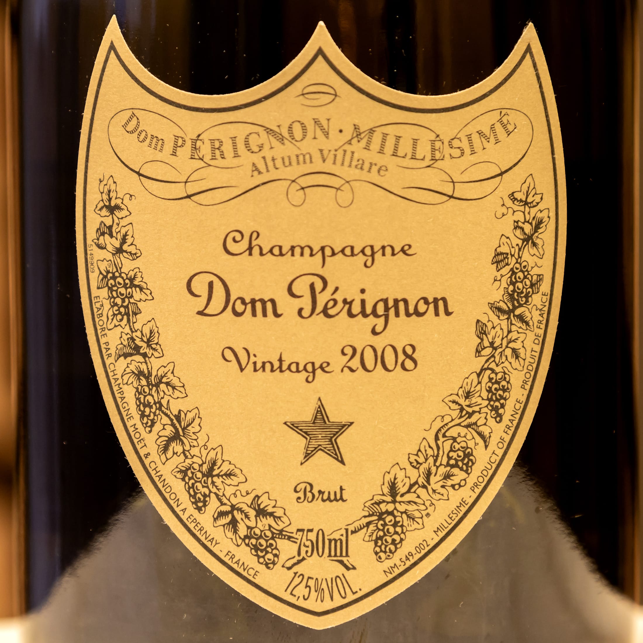 Dom Pérignon Vintage 2008 Brut Champagner (1 x 0.75 l)