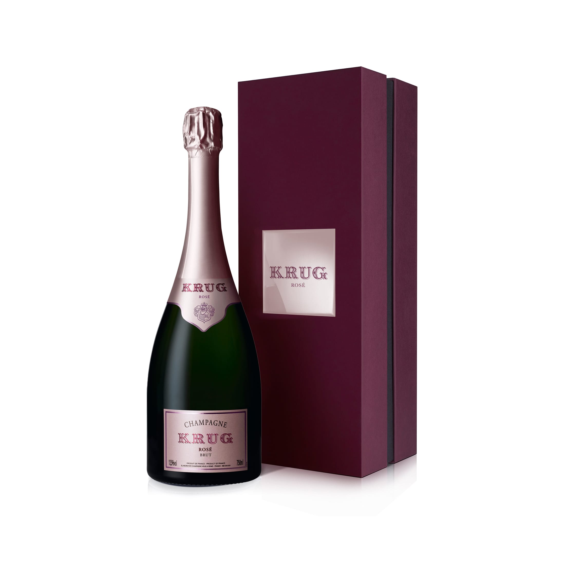 Krug Rosé Champagner Brut in Geschenkverpackung