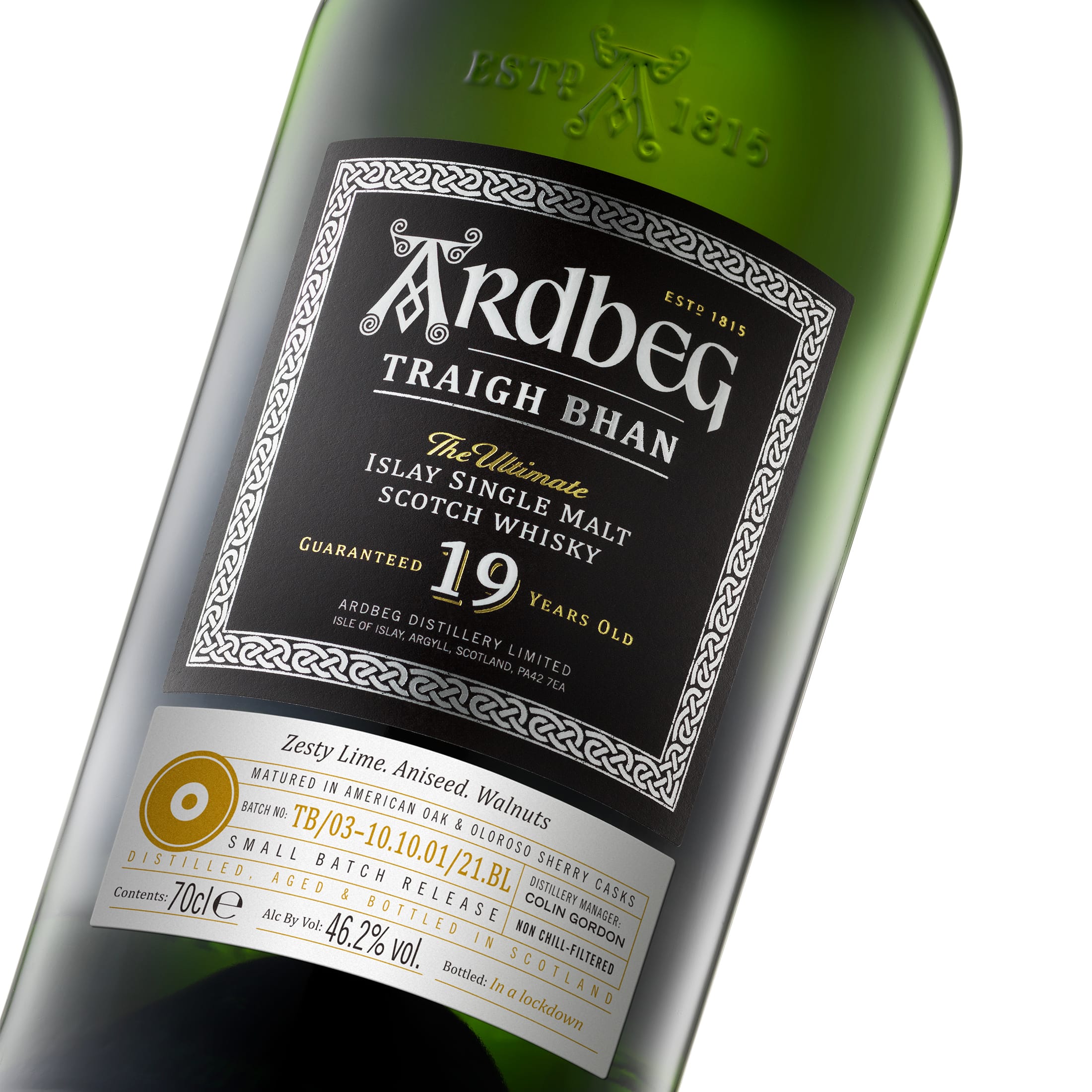 ARDBEG Traigh Bhan Batch 3 46,2% Islay Single Malt Scotch Whisky - Small Batch Release