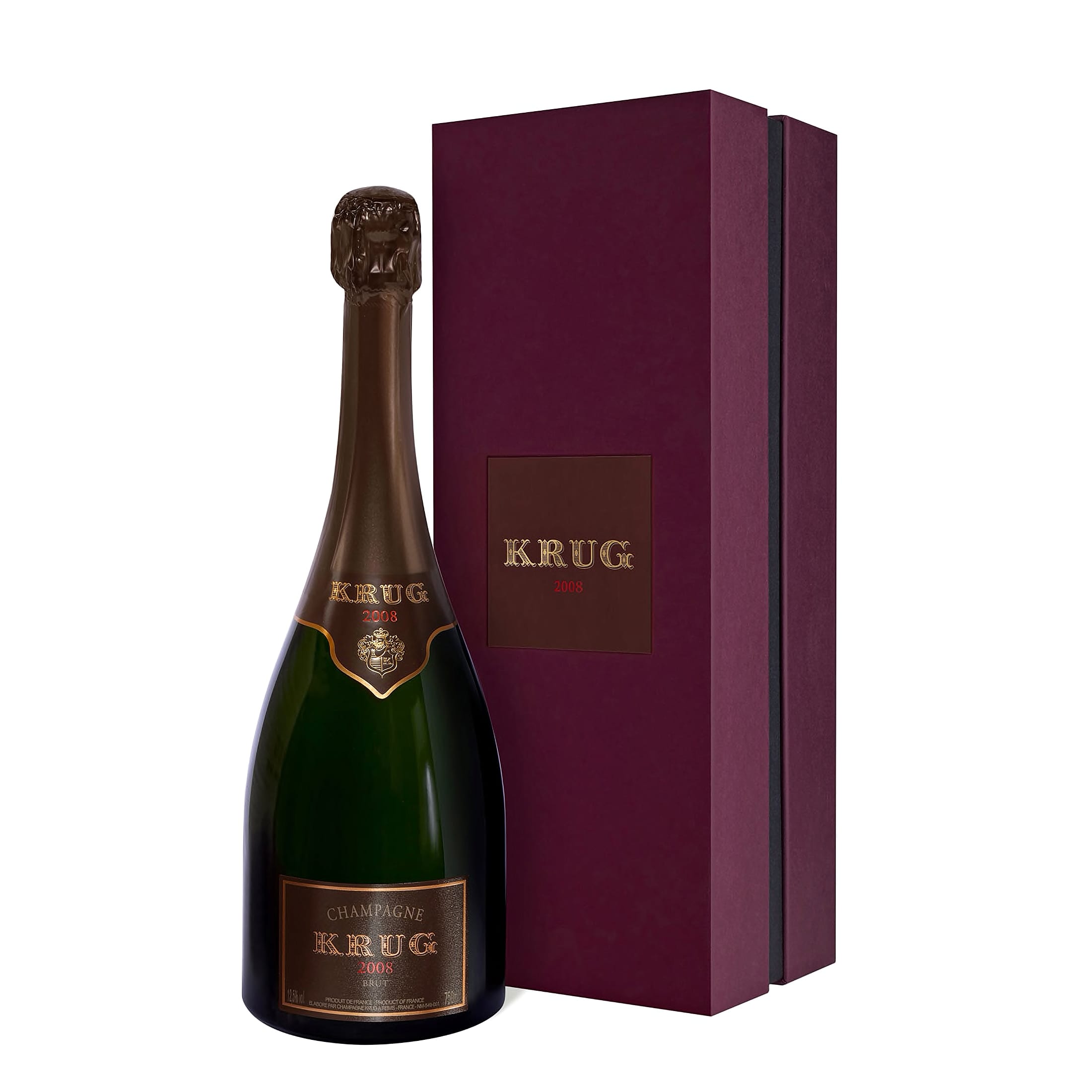 Krug Vintage 2008 Champagner Brut in Geschenkverpackung