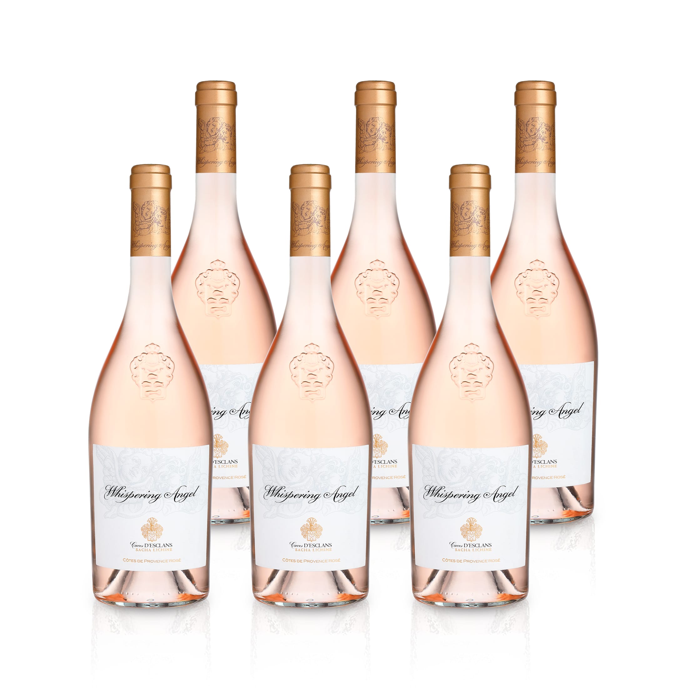 2024 Whispering Angel Roséwein Château d'Esclans - Côtes de Provence, Frankreich