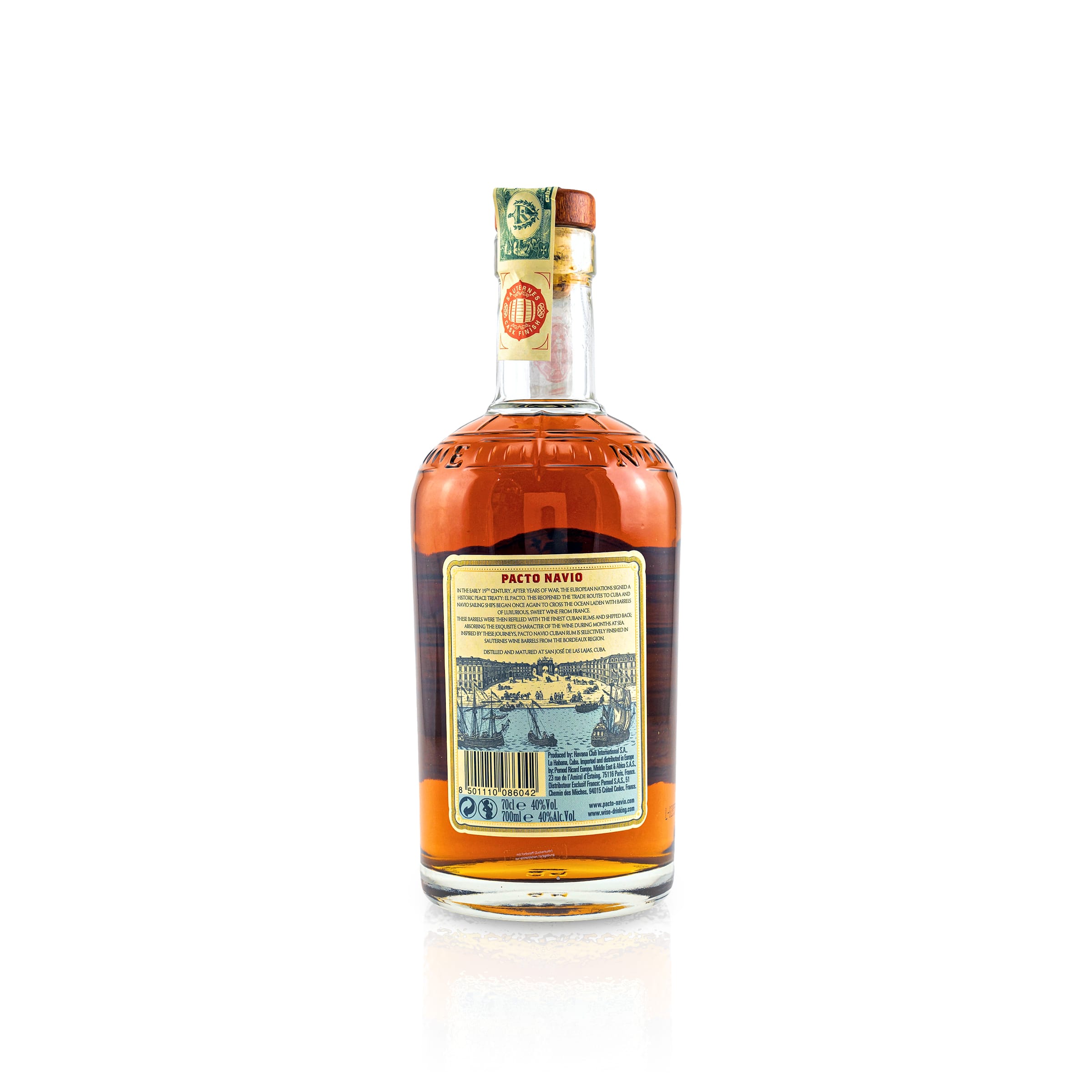 Havana Club Pacto Navio 40 % Rum aus Kuba