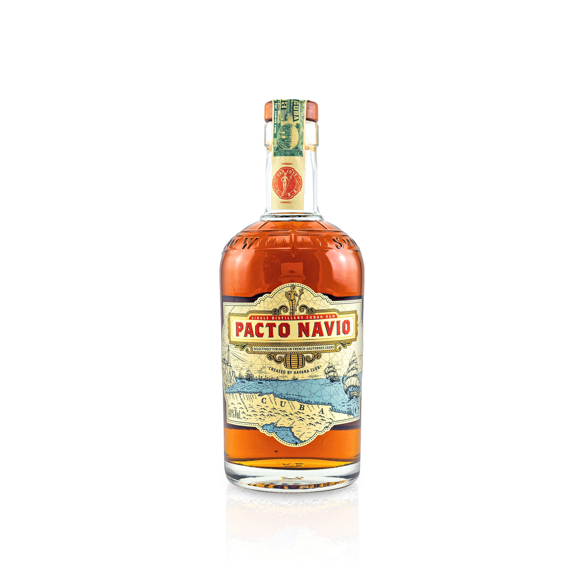 Havana Club Pacto Navio 40 % Rum aus Kuba