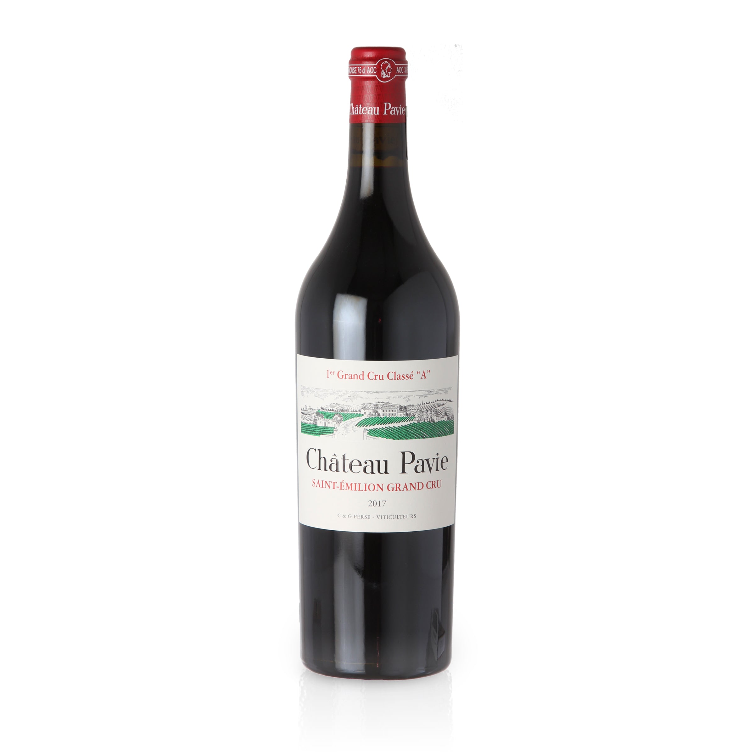2017 Château Pavie, Saint Emilion 1er Cru, (0,75 l) Rotwein trocken