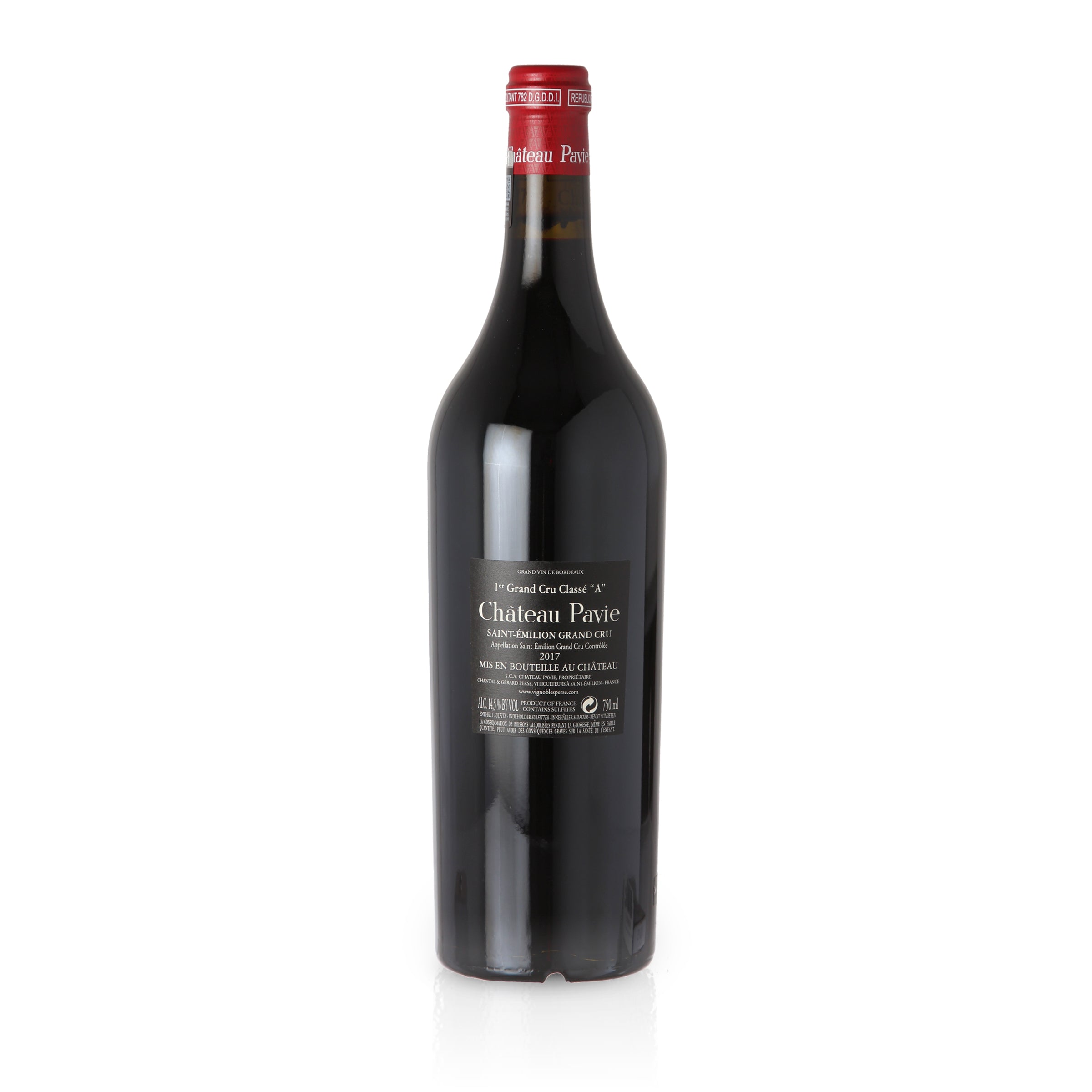 2017 Château Pavie, Saint Emilion 1er Cru, (0,75 l) Rotwein trocken
