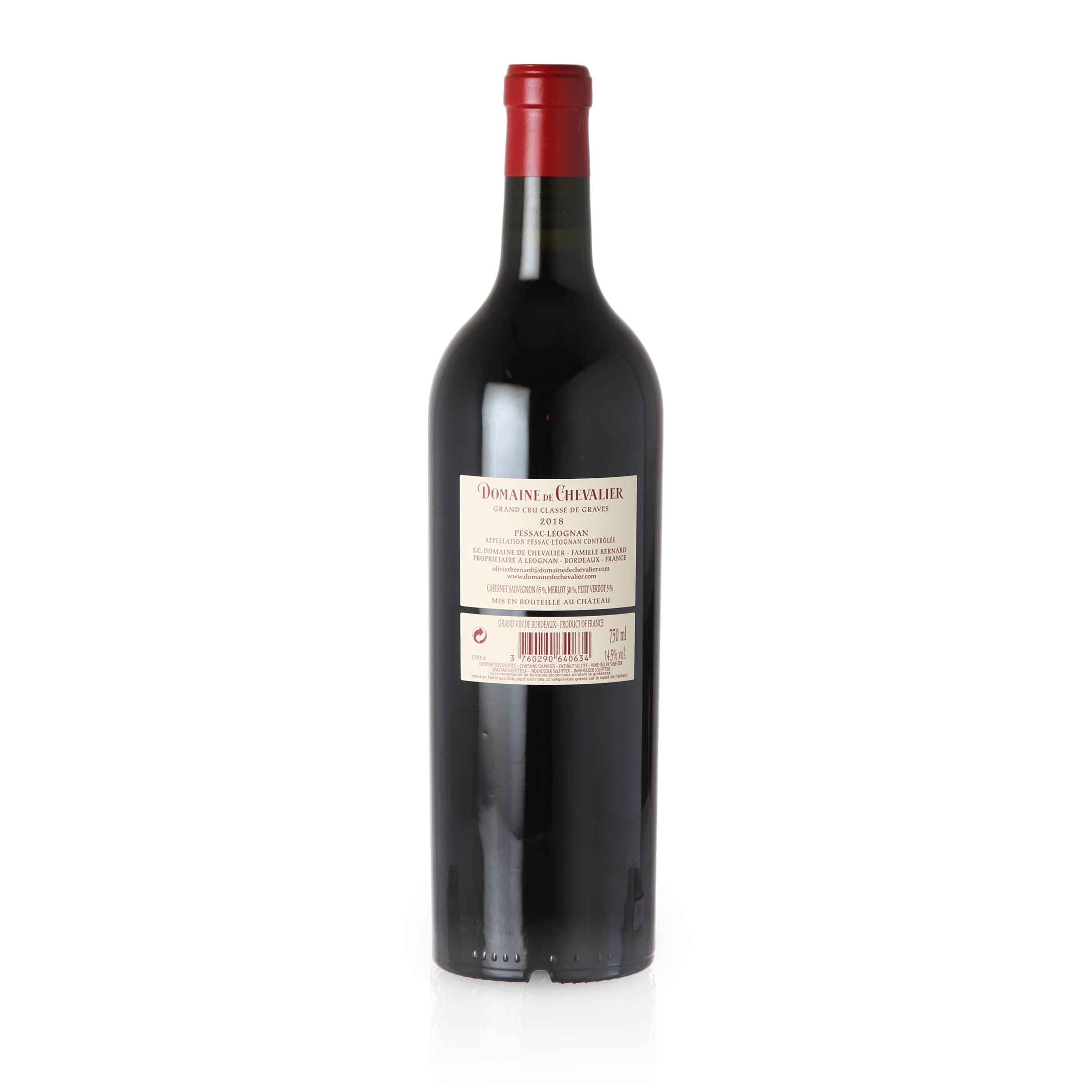 2018 Domaine de Chevalier Rouge - Pessac Leognan - Rotwein trocken