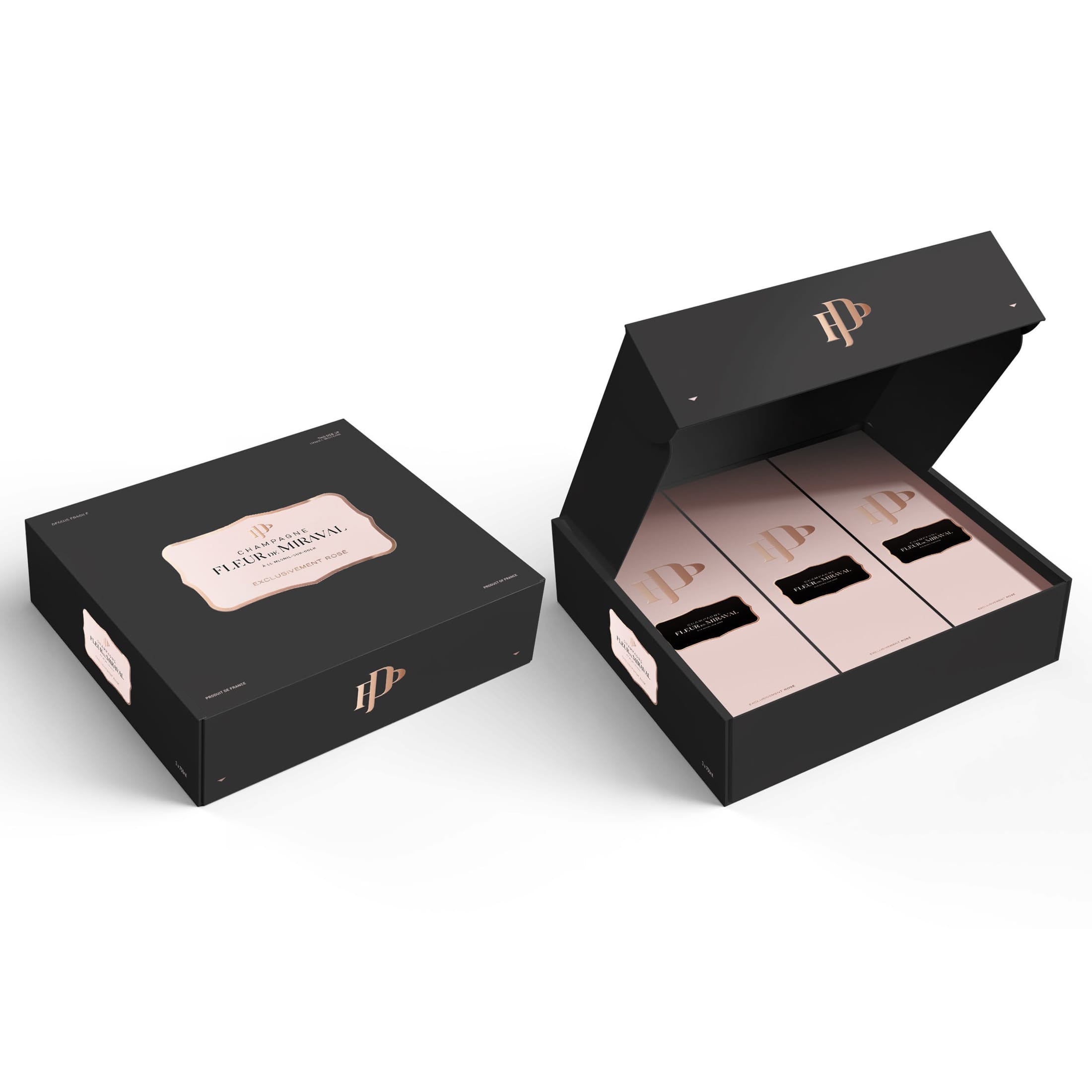 Champagne Fleur de Miraval Exclusivement Rosé ER1